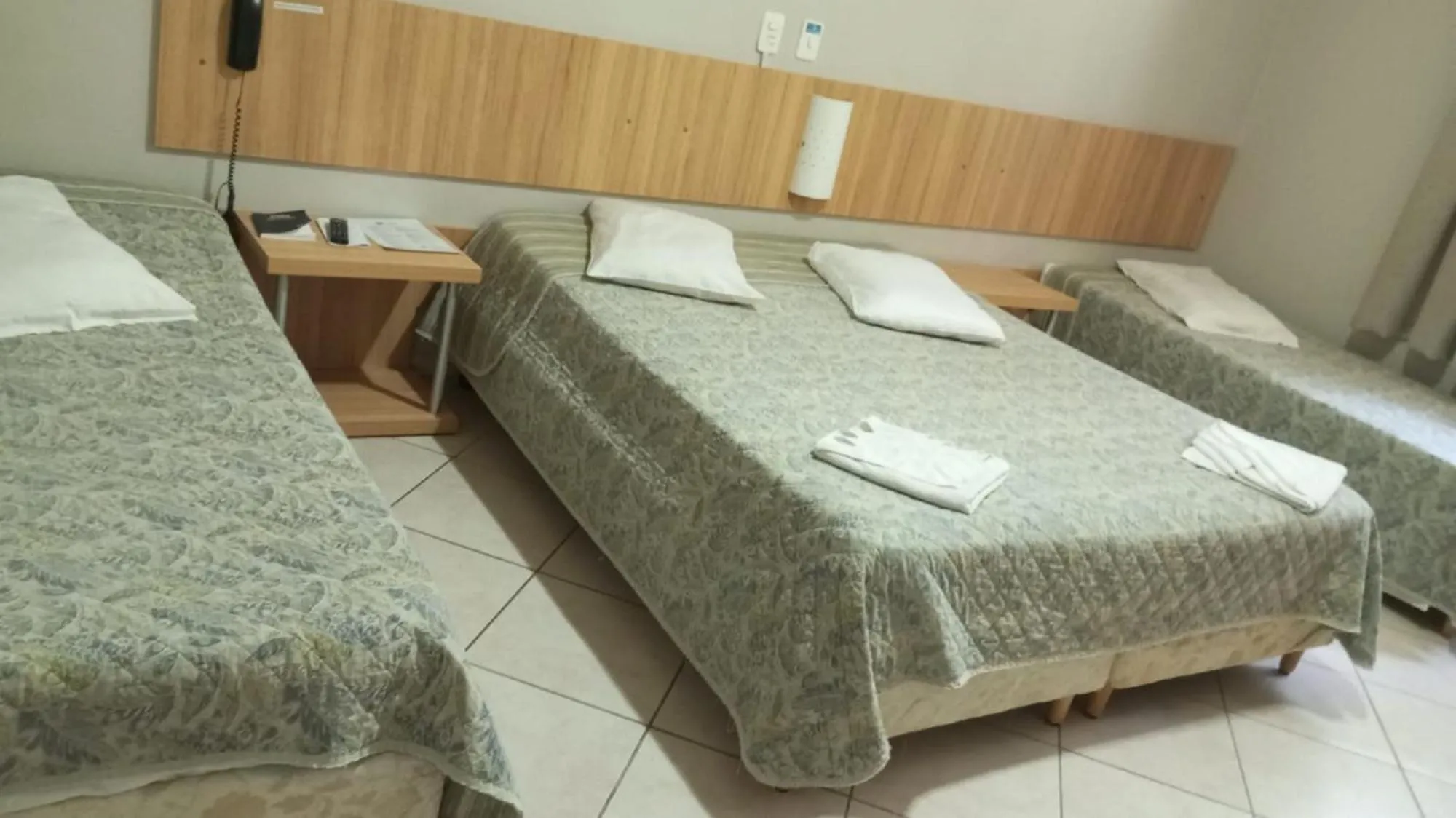 Bed in CHA Mime Hotel