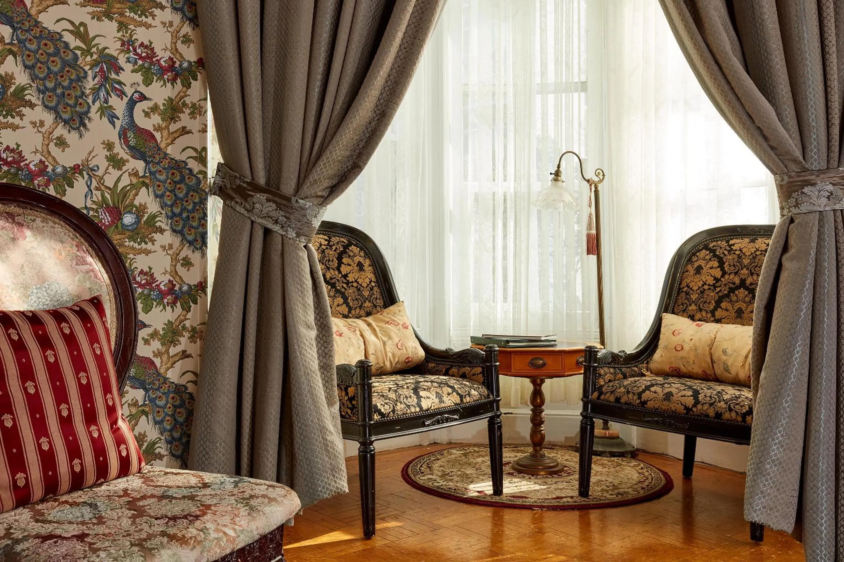 Seating area in Queen Anne