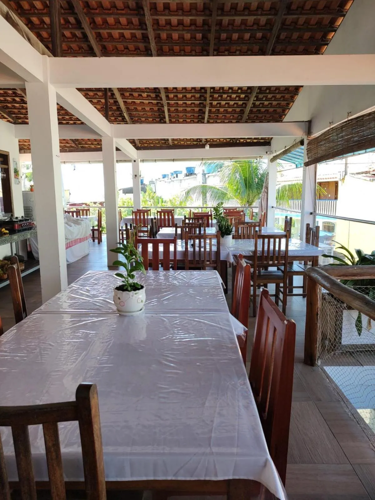 Breakfast in Pousada Camburi Star