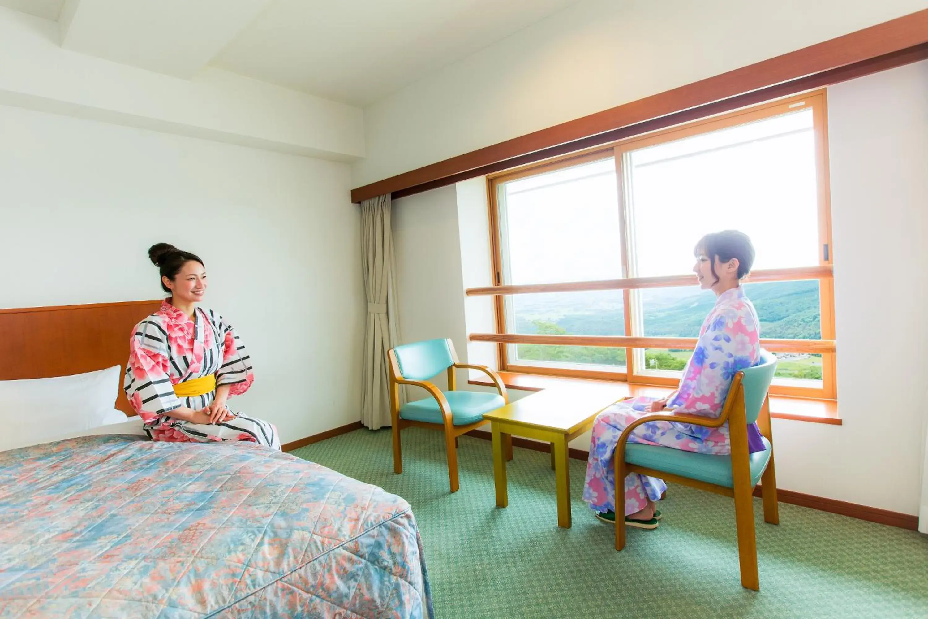 Bed in Kyukamura Iwate-Amiharionsen Bed in Kyukamura Iwate-Amiharionsen