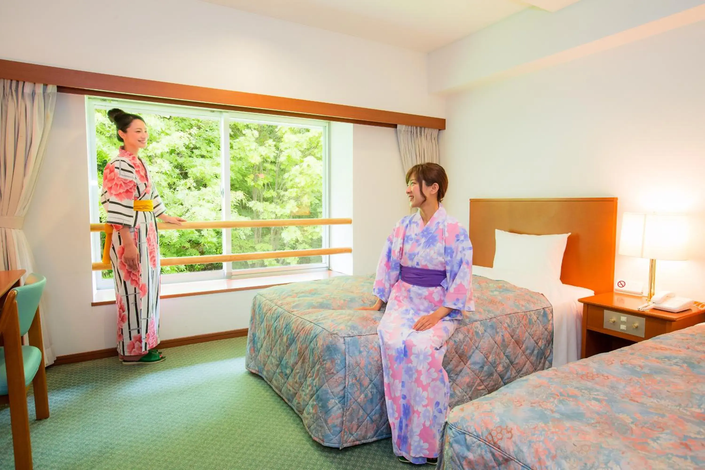 Bed in Kyukamura Iwate-Amiharionsen Bed in Kyukamura Iwate-Amiharionsen