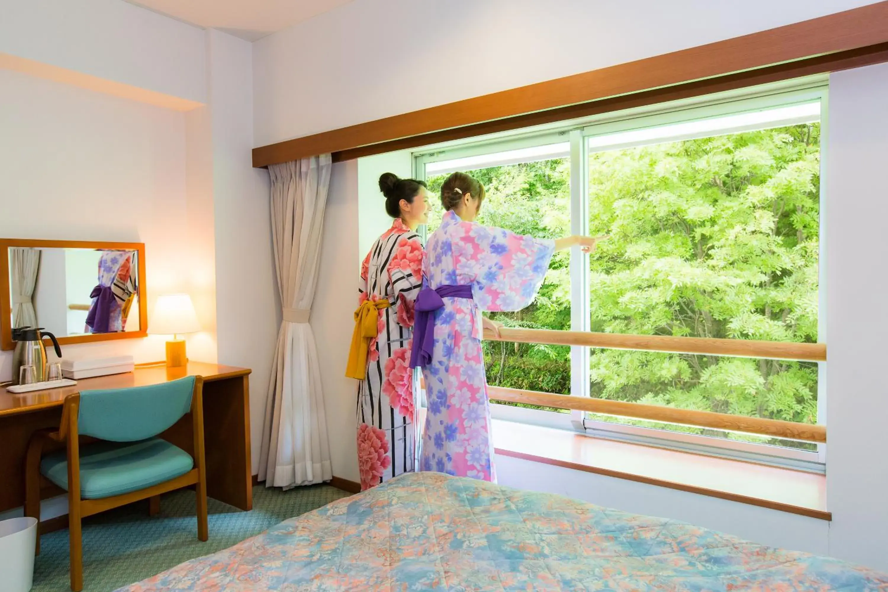 Twin Room - single occupancy - Non-Smoking in Kyukamura Iwate-Amiharionsen Twin Room - single occupancy - Non-Smoking in Kyukamura Iwate-Amiharionsen
