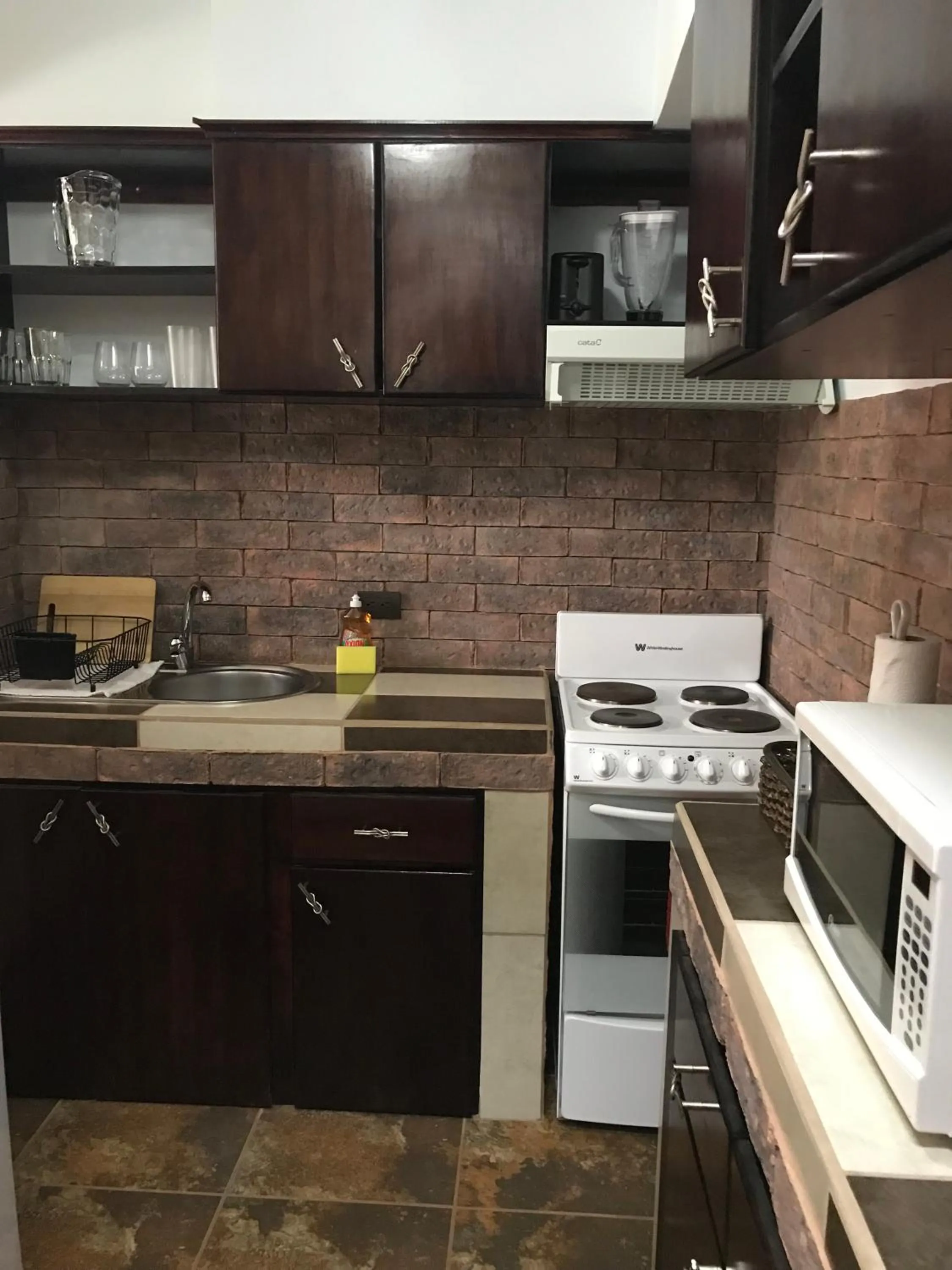 Kitchen or kitchenette in Casas del Toro Playa Flamingo