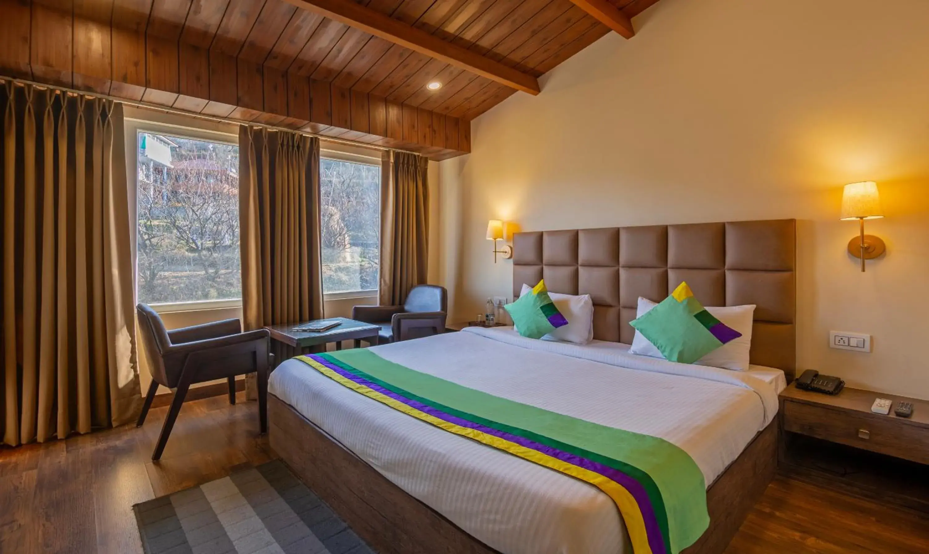 Standard Room in Treebo The Northern Retreat Resort With Mountain View Standard Room in Treebo The Northern Retreat Resort With Mountain View