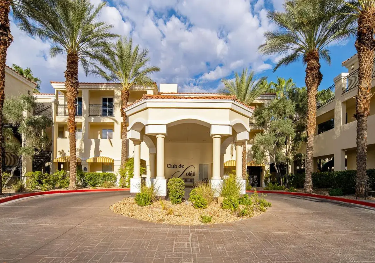 Facade/entrance in Club de Soleil All-Suite Resort Facade/entrance in Club de Soleil All-Suite Resort