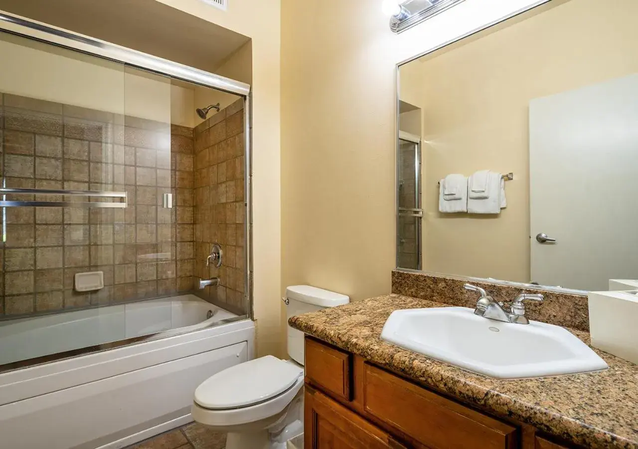 Bathroom in Club de Soleil All-Suite Resort Bathroom in Club de Soleil All-Suite Resort