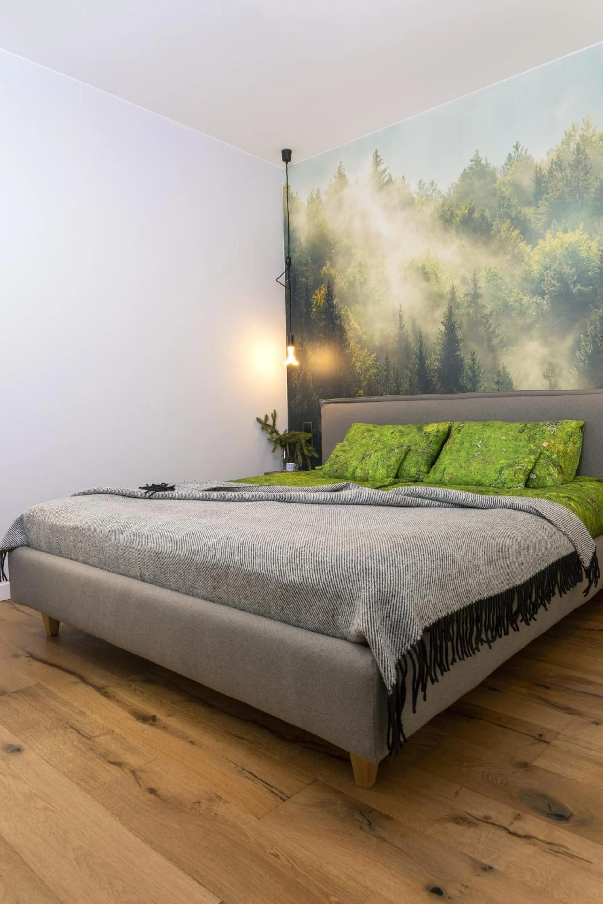 Bed in Green Deer Premium