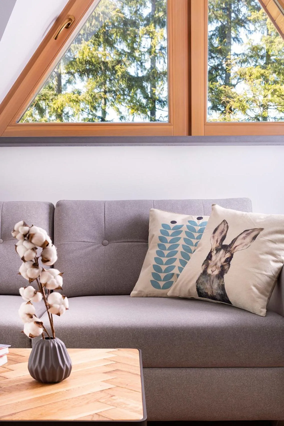 Living room in Green Deer Premium