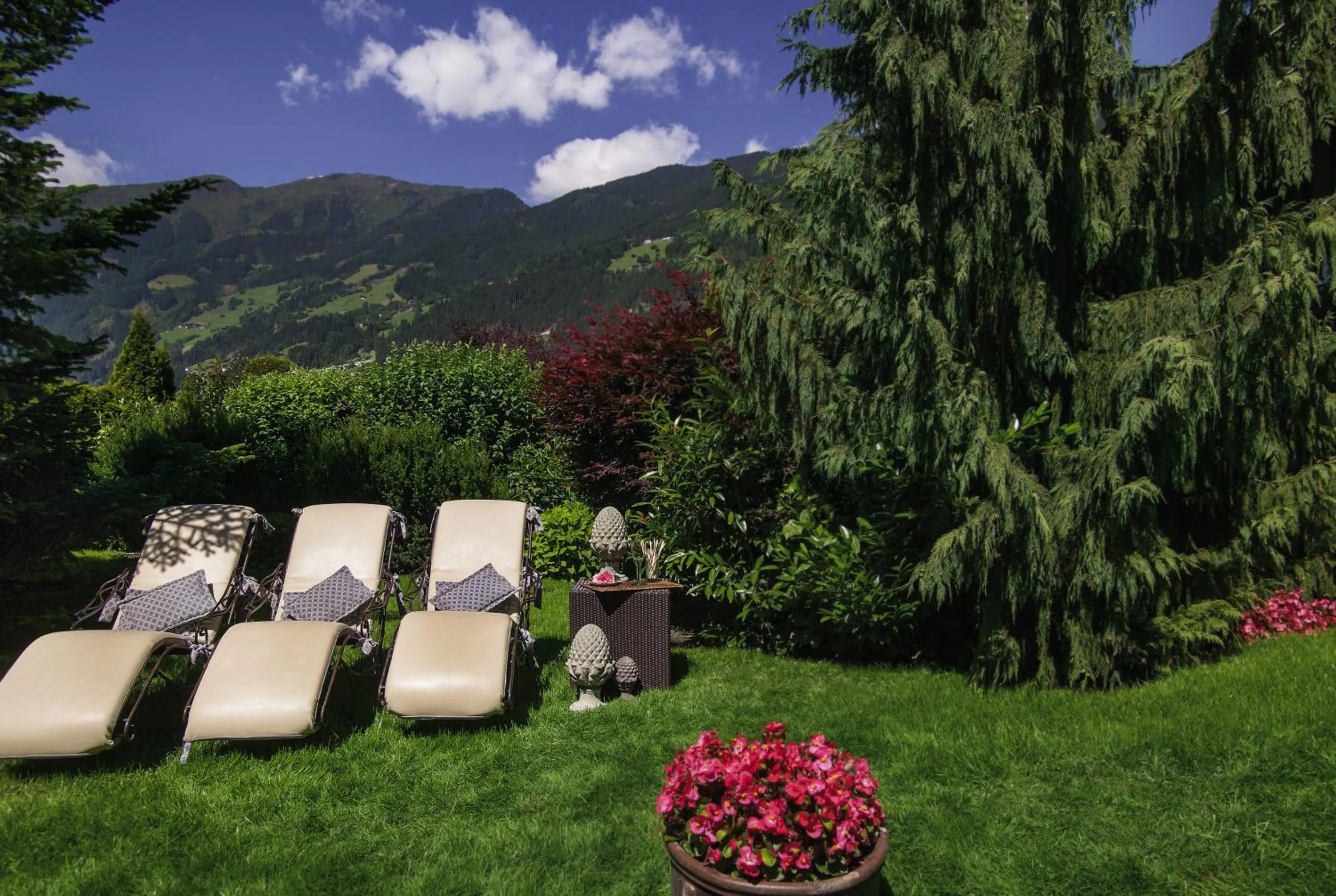 Garden in Boutiquehotel Säumler