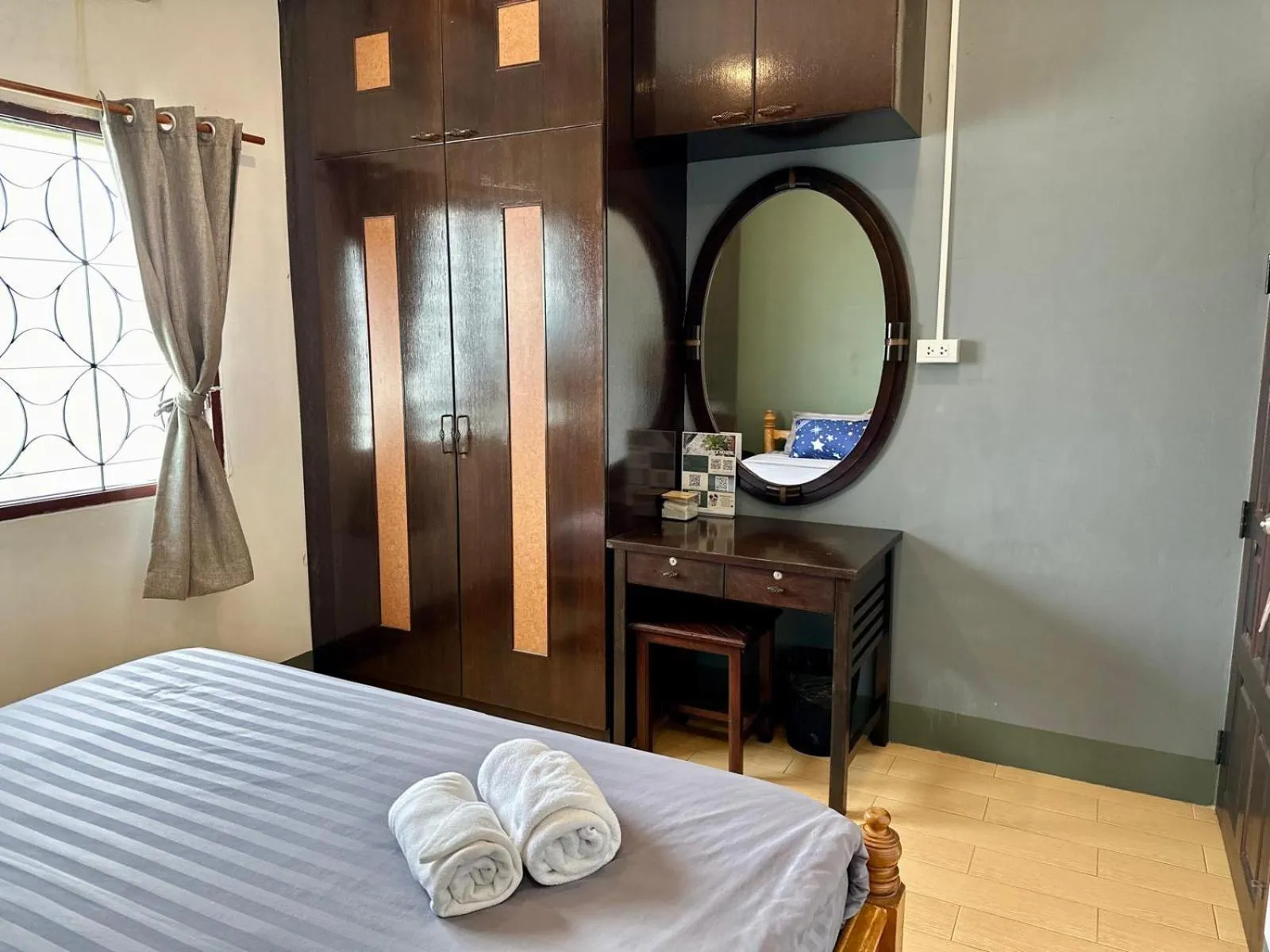 Bedroom, Bed in Niece Hostel Phuket - Bangtao Beach