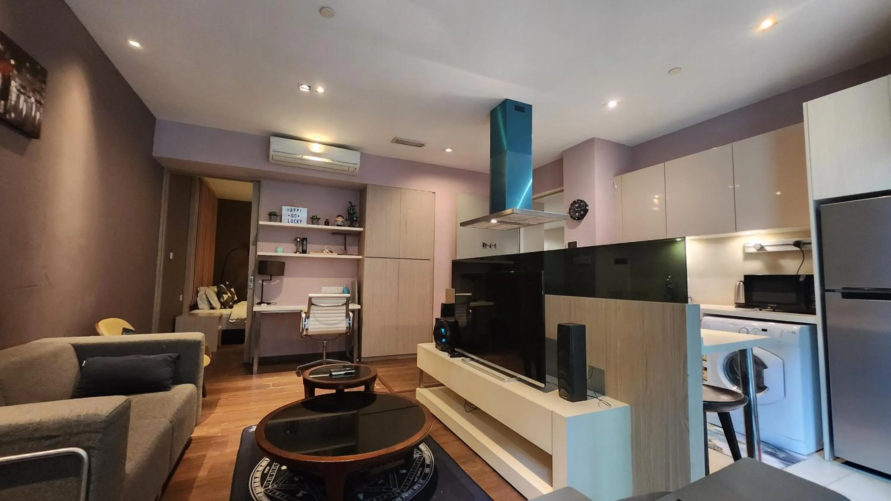 Living room in My Misto Homestay, Riverson Soho