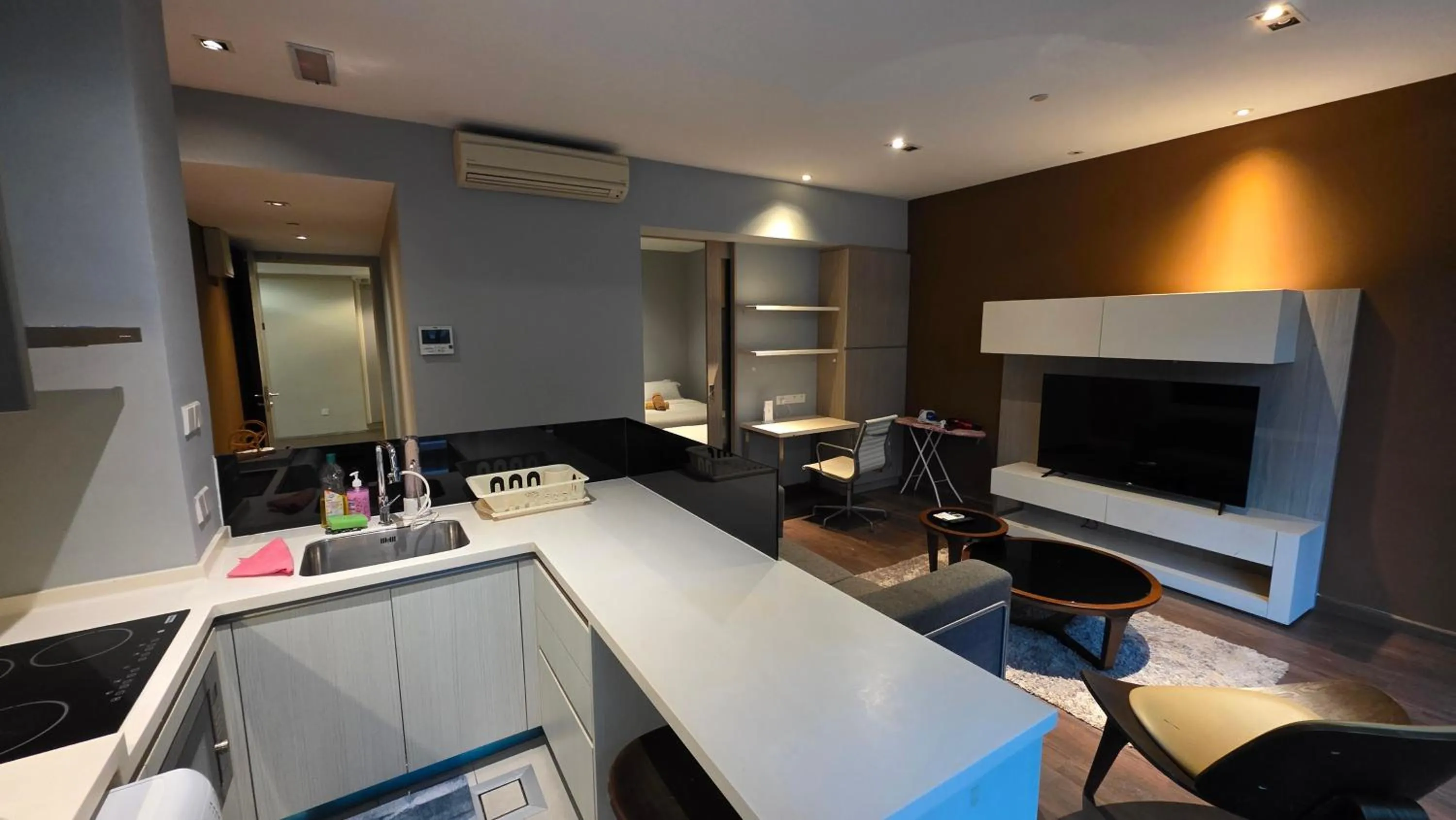 Kitchen or kitchenette in My Misto Homestay, Riverson Soho