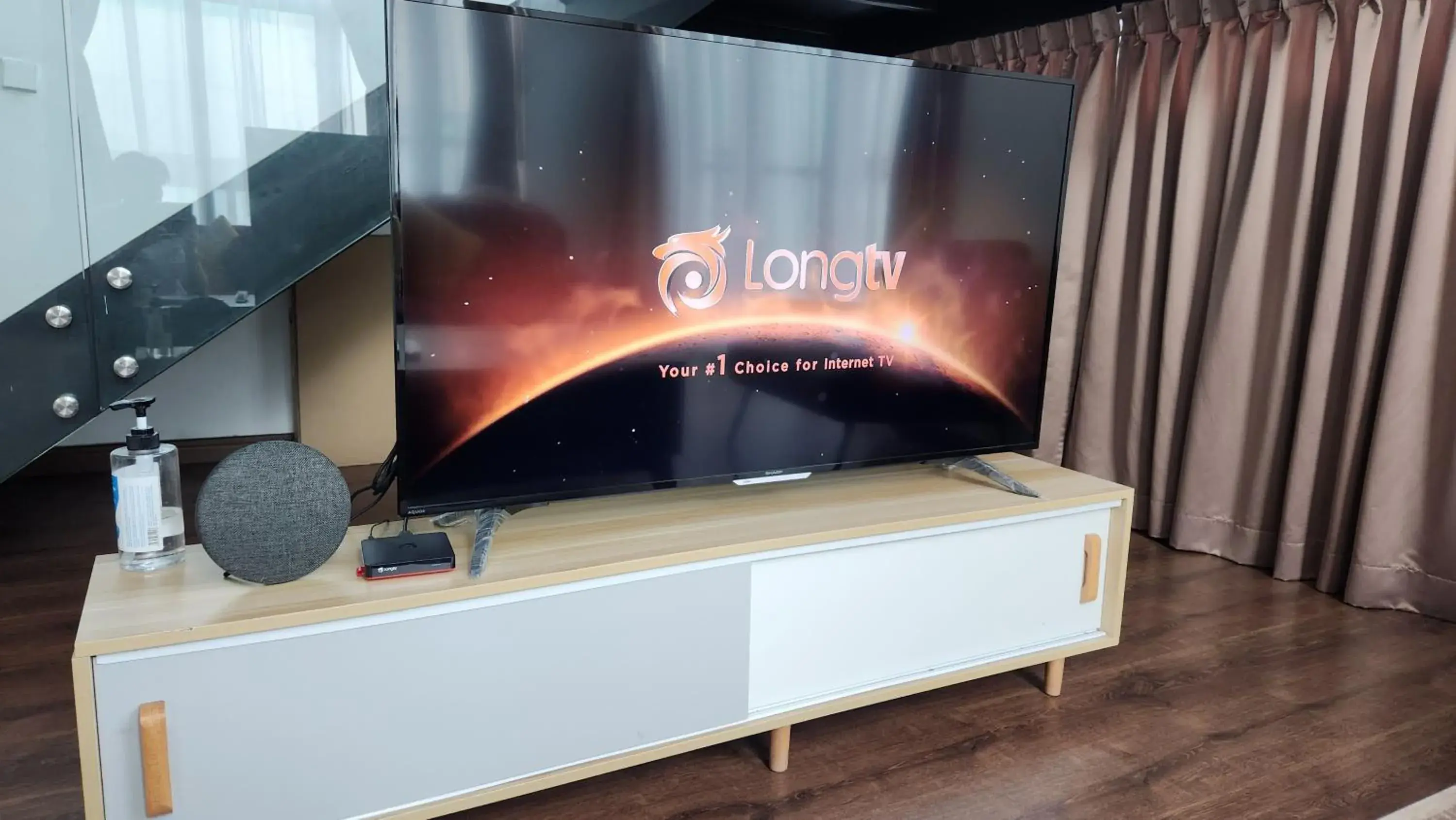 Communal lounge/ TV room in My Misto Homestay, Riverson Soho Communal lounge/ TV room in My Misto Homestay, Riverson Soho