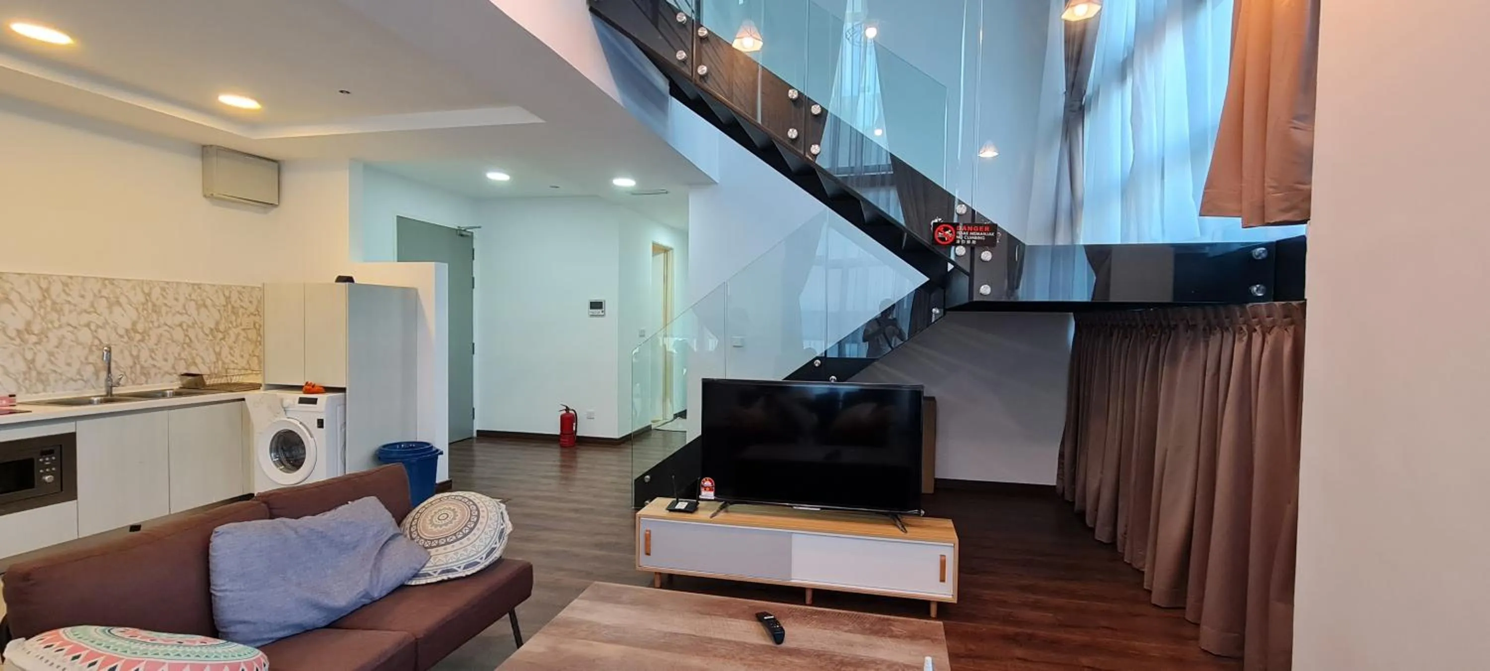 Living room in My Misto Homestay, Riverson Soho