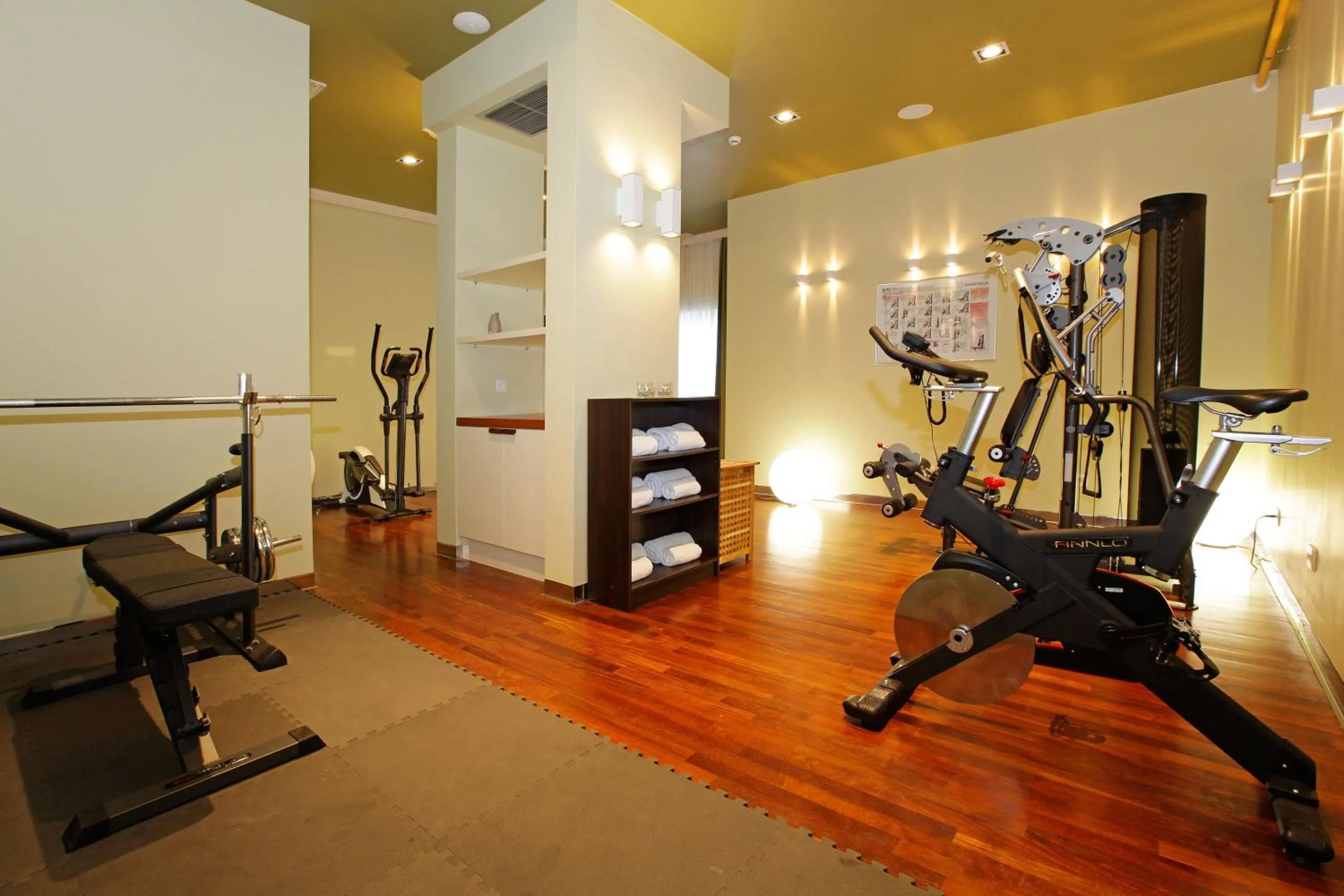 Fitness centre/facilities in Boutique Hotel Bol