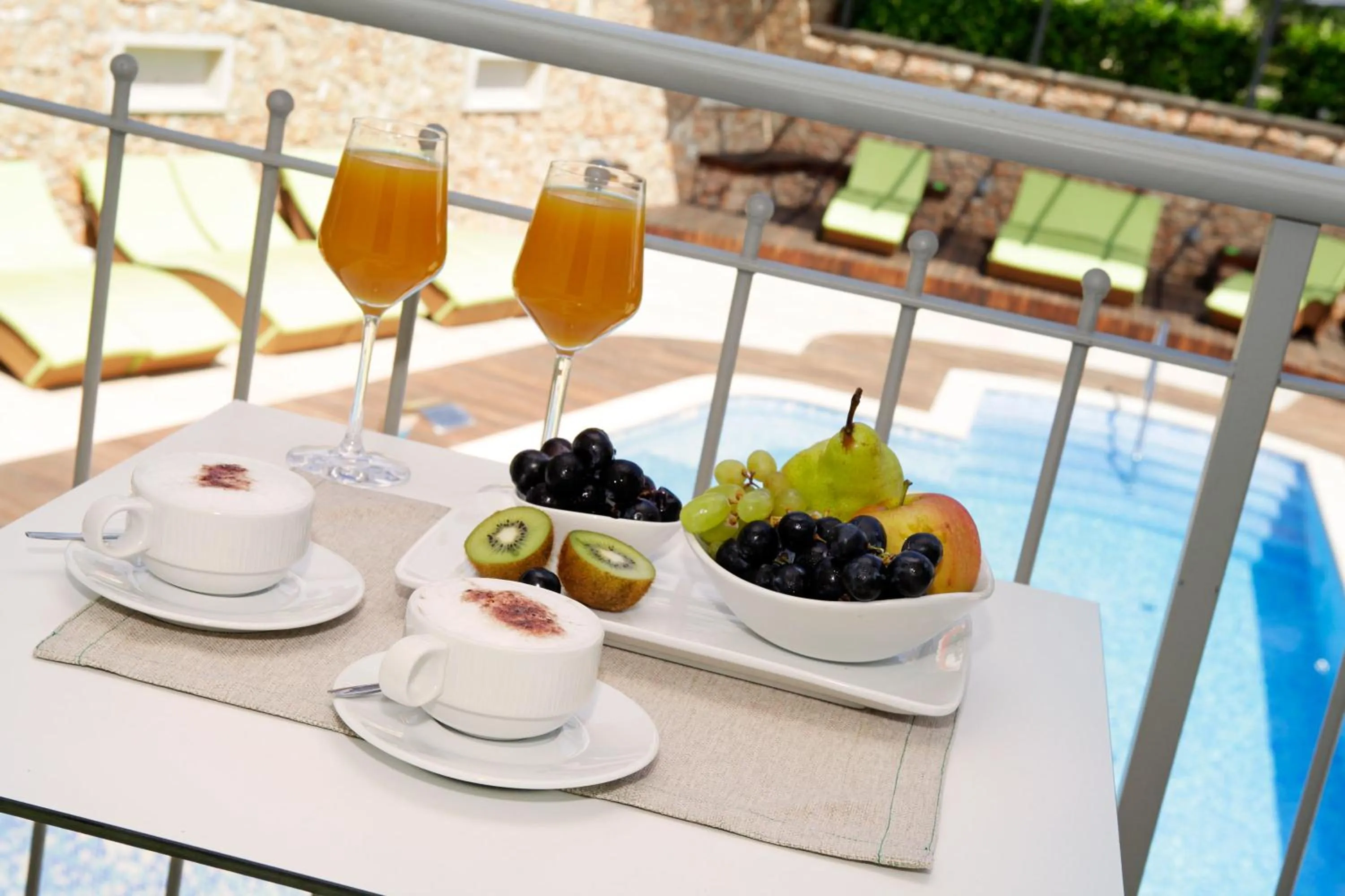 Balcony/Terrace in Boutique Hotel Bol