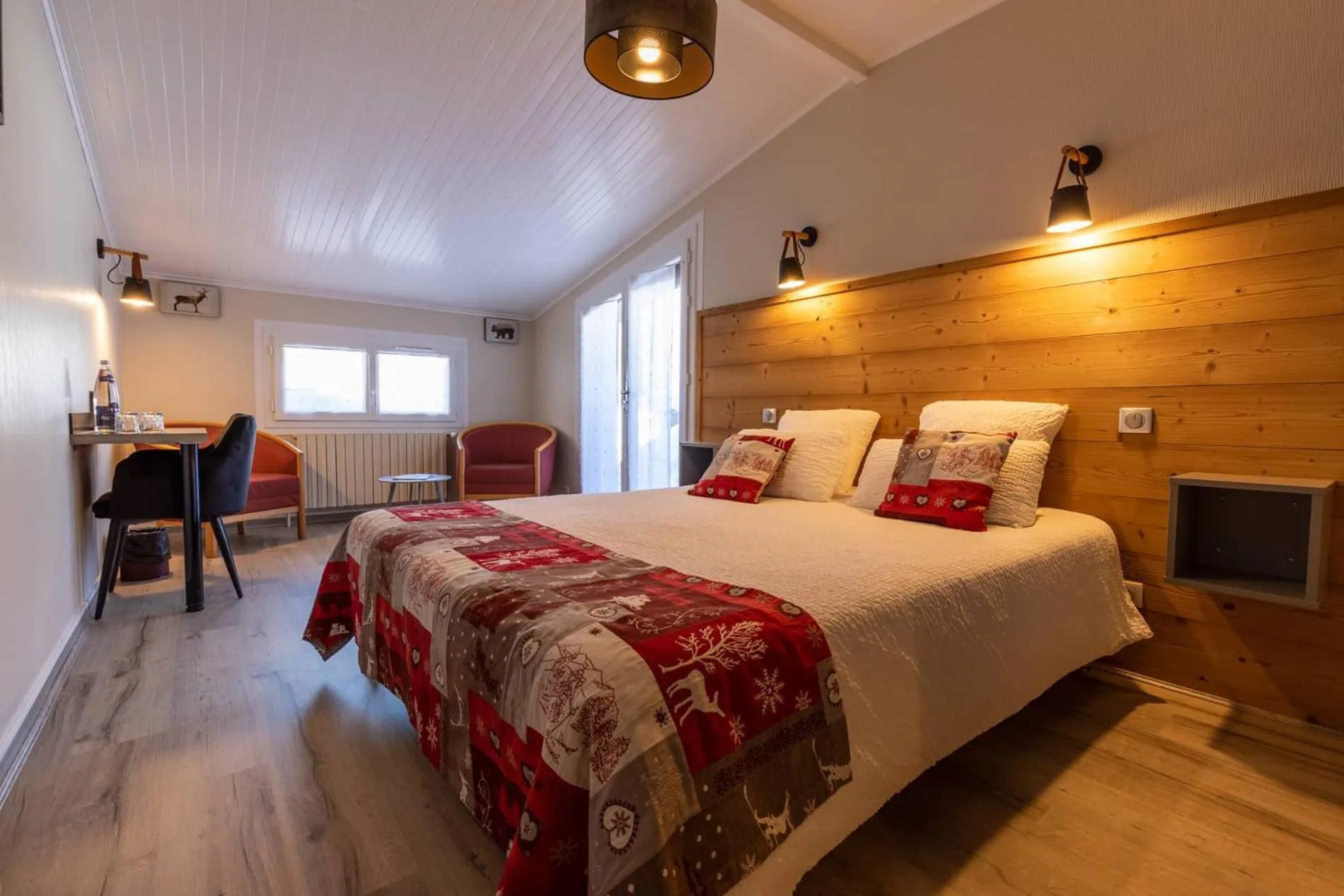 Bed in Logis Le Vernay