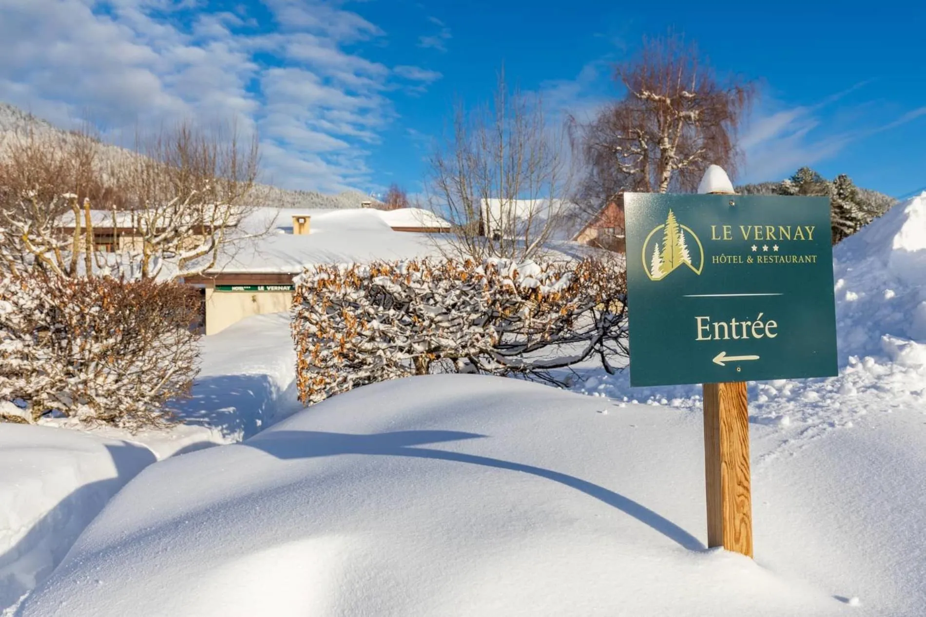 Winter in Logis Le Vernay