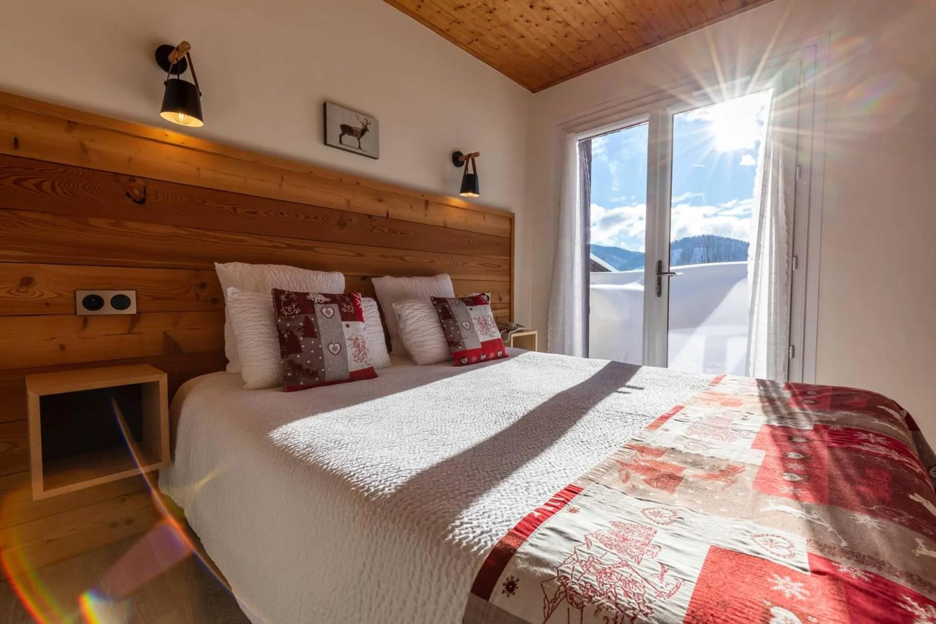 Bed in Logis Le Vernay