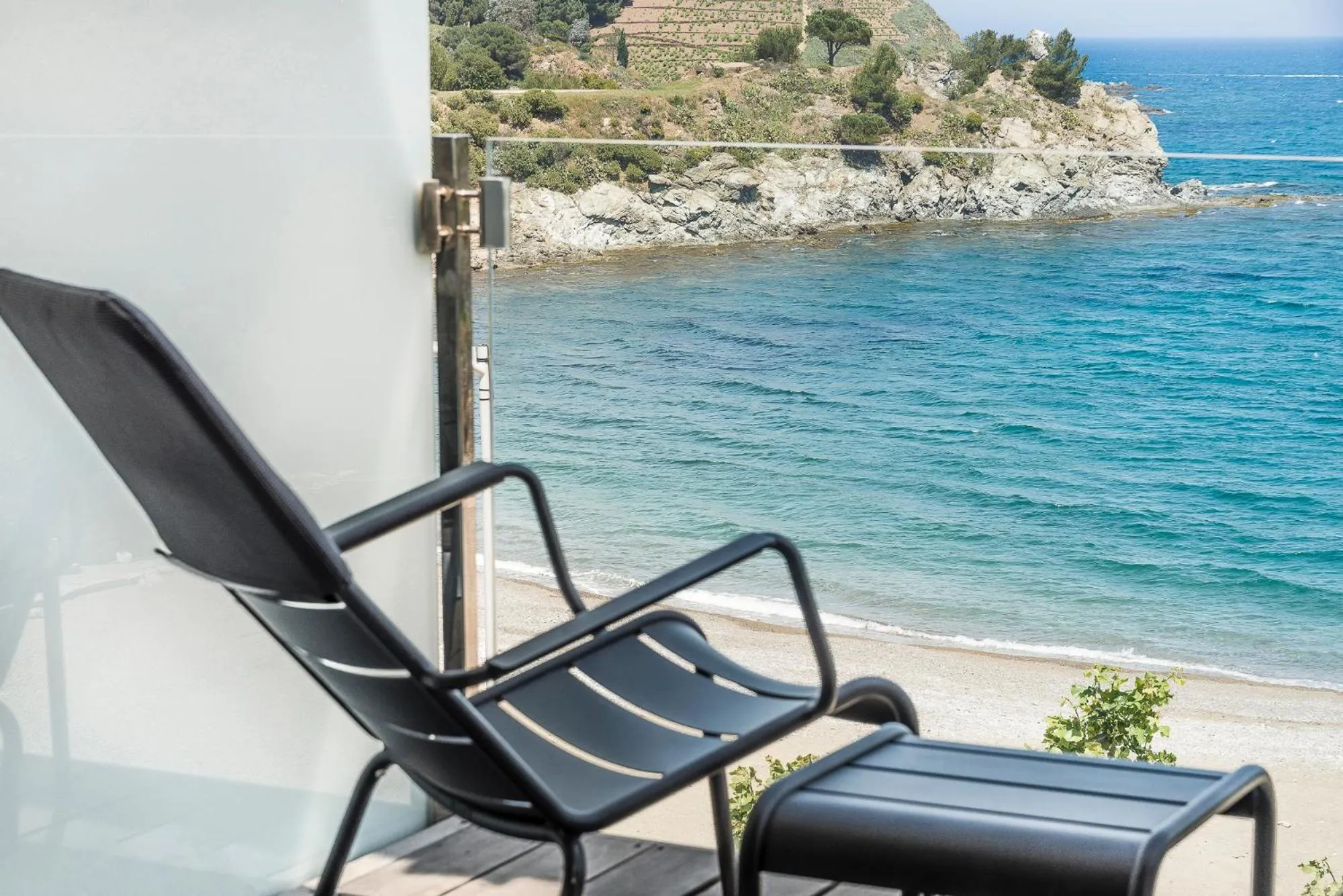 Balcony/Terrace in Les Elmes - Hôtel & Spa