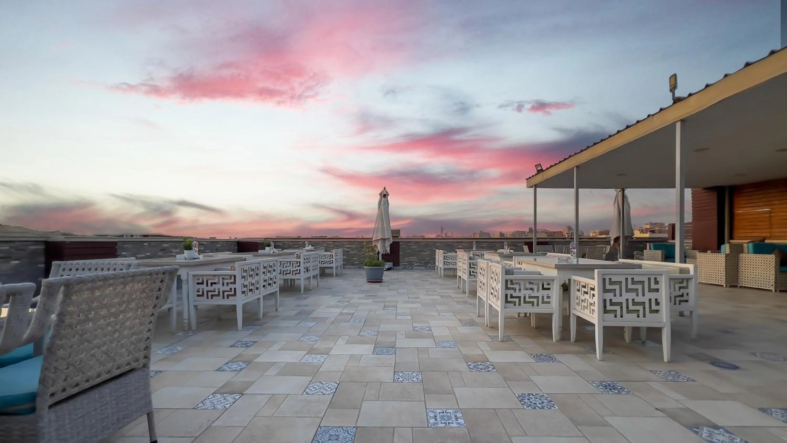 View (from property/room) in Pyramid Edge Hotel & Exclusive Pyramids View Rooftop