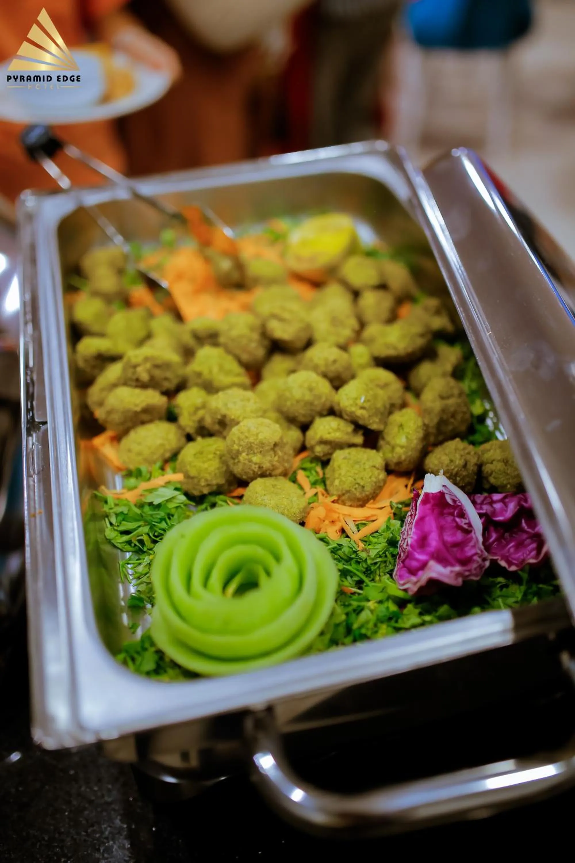 Restaurant/places to eat in Pyramid Edge Hotel & Exclusive Pyramids View Rooftop