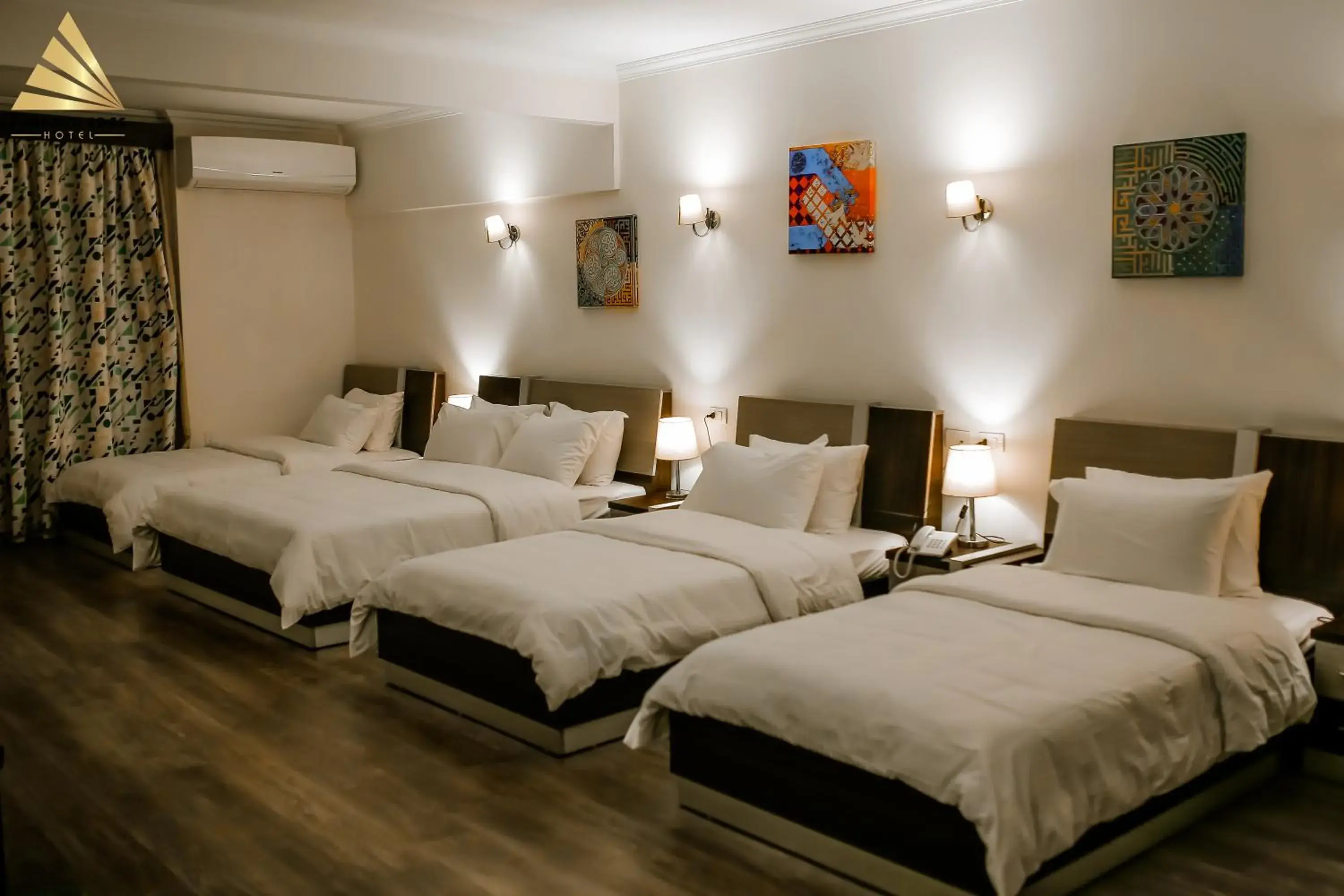 Photo of the whole room, Bed in Pyramid Edge Hotel & Exclusive Pyramids View Rooftop Photo of the whole room, Bed in Pyramid Edge Hotel & Exclusive Pyramids View Rooftop