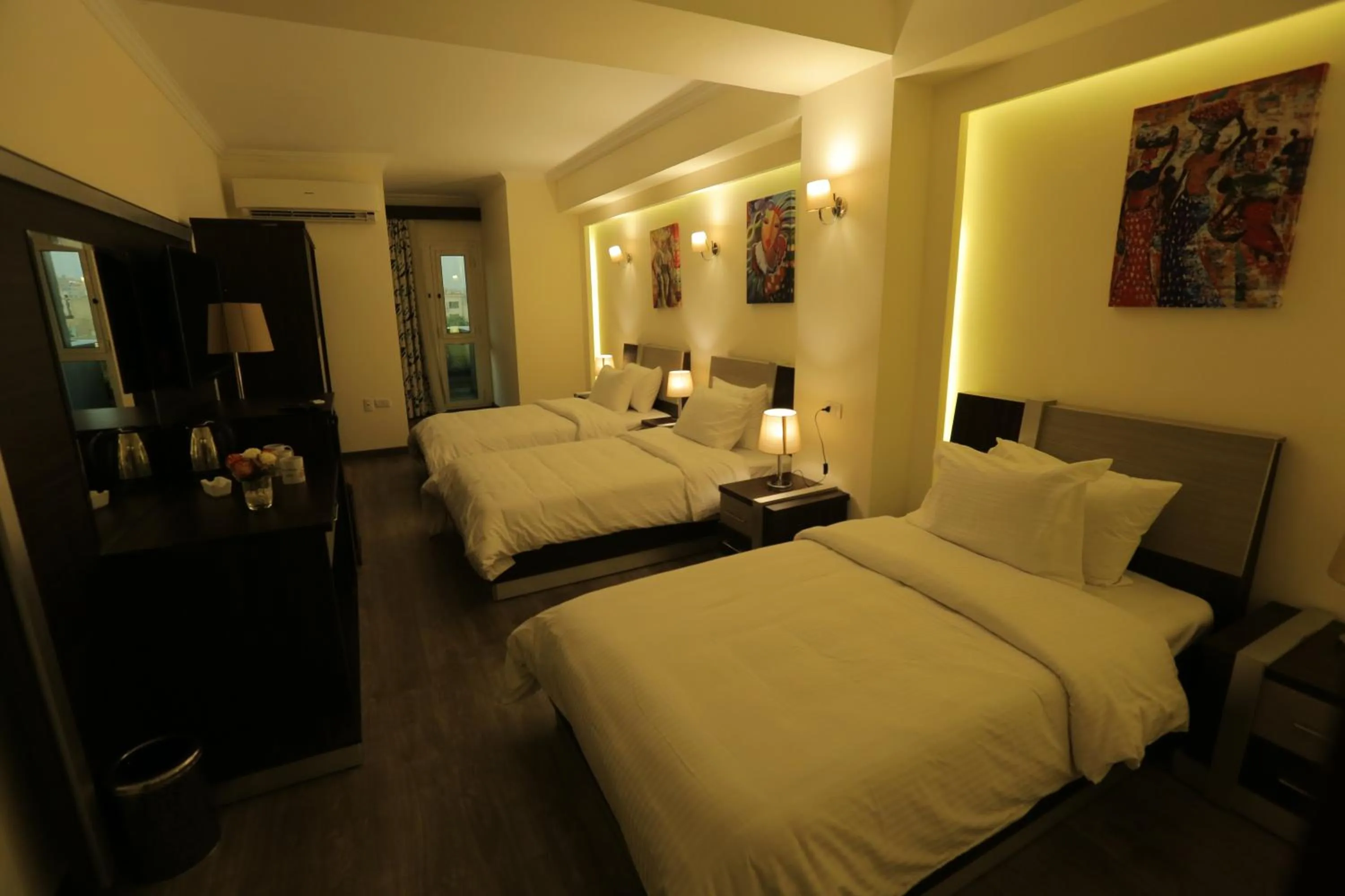 Photo of the whole room, Bed in Pyramid Edge Hotel & Exclusive Pyramids View Rooftop