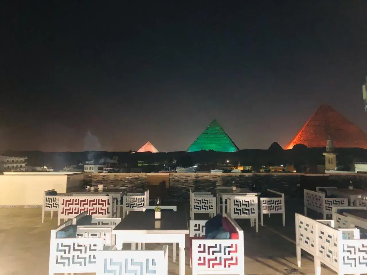 Breakfast in Pyramid Edge Hotel & Exclusive Pyramids View Rooftop Breakfast in Pyramid Edge Hotel & Exclusive Pyramids View Rooftop