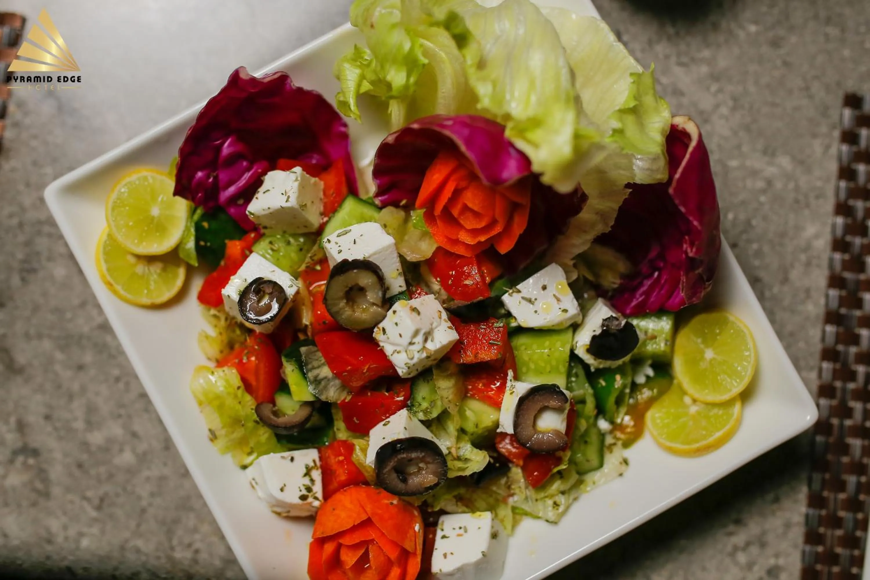 Restaurant/places to eat in Pyramid Edge Hotel & Exclusive Pyramids View Rooftop