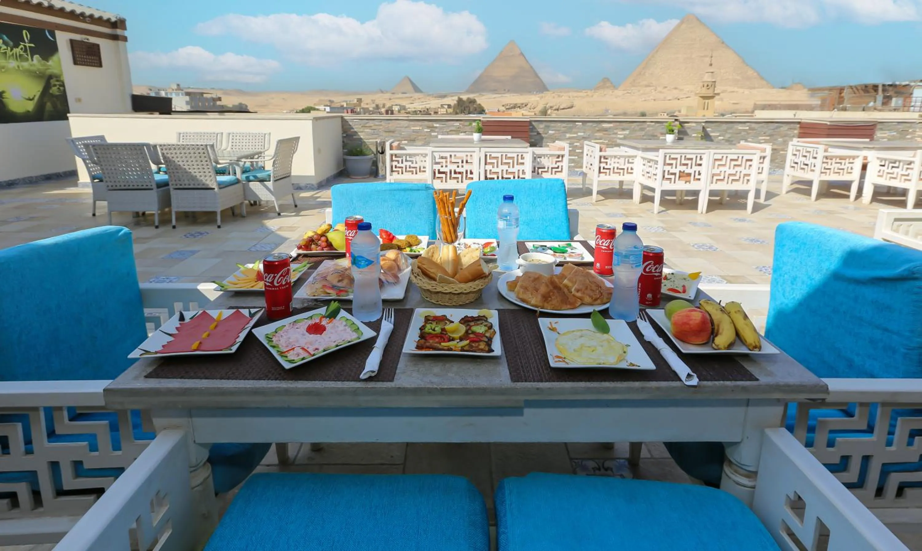Natural landscape in Pyramid Edge Hotel & Exclusive Pyramids View Rooftop