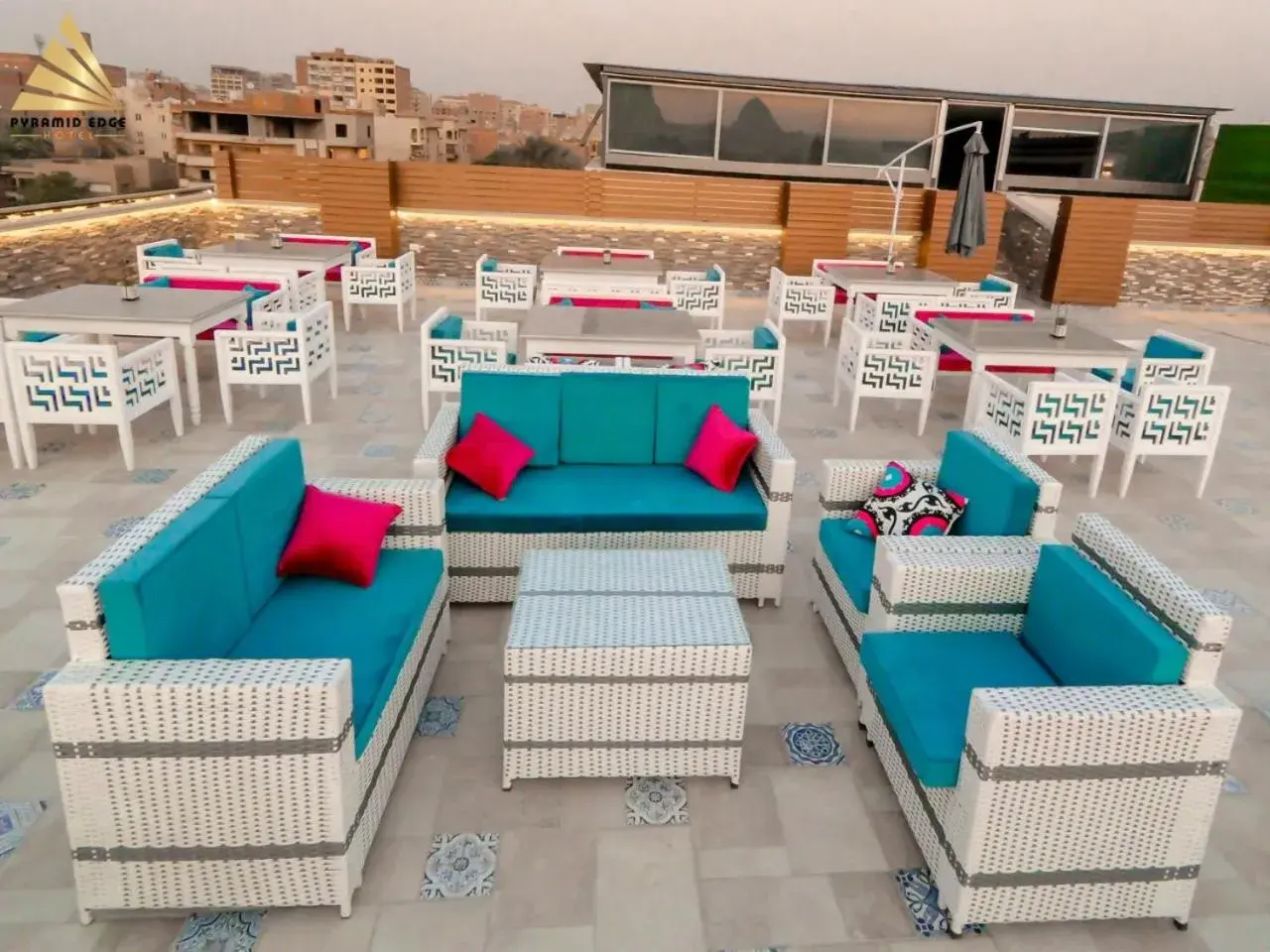 Property building in Pyramid Edge Hotel & Exclusive Pyramids View Rooftop Property building in Pyramid Edge Hotel & Exclusive Pyramids View Rooftop