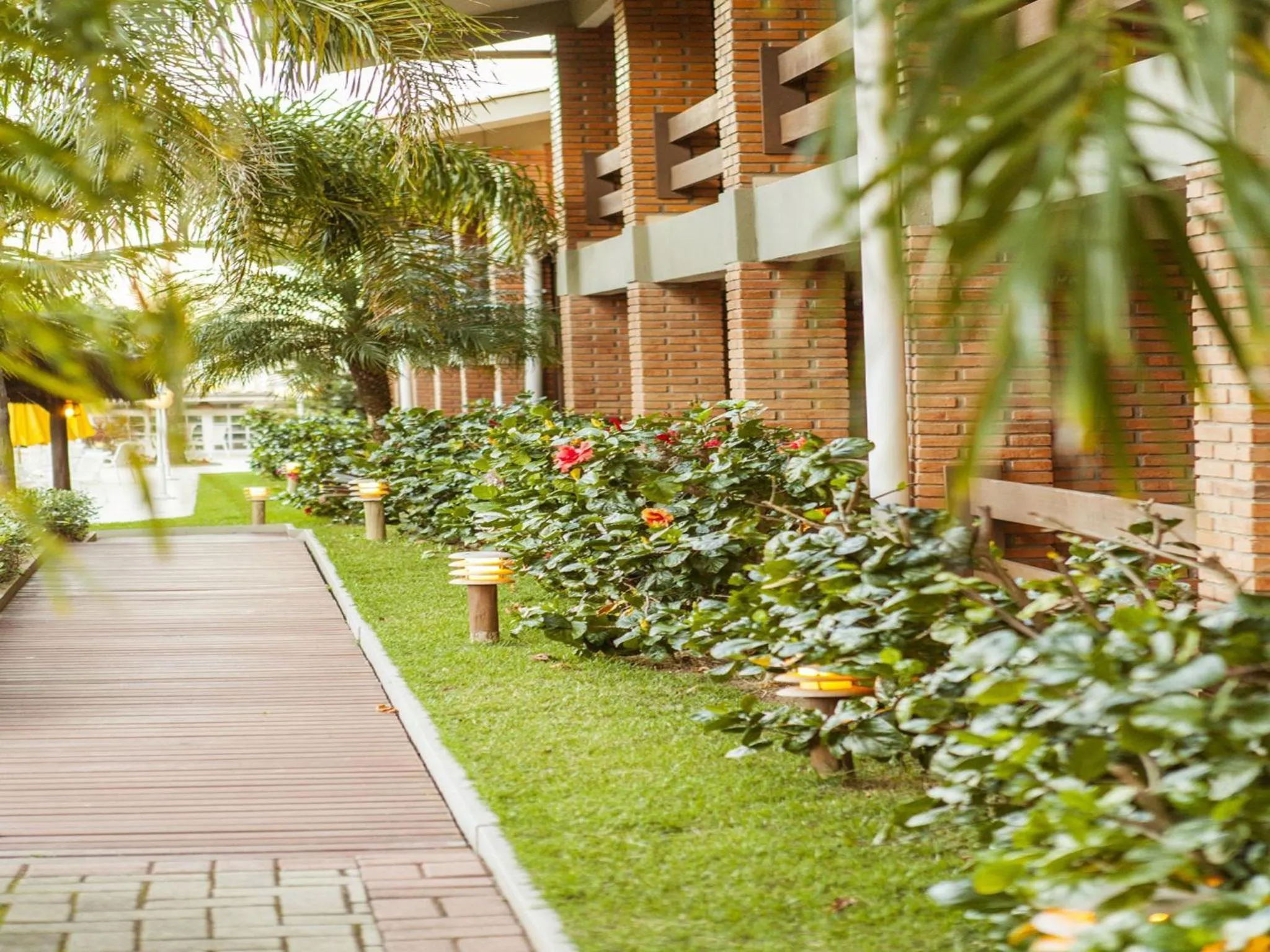 Garden in Pousada Ponta do Lobo