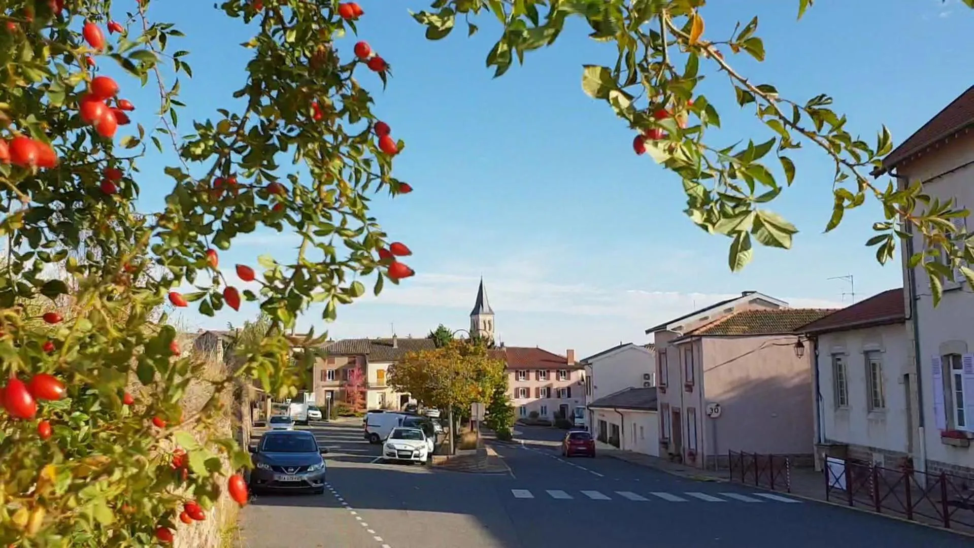 City view in La Rose