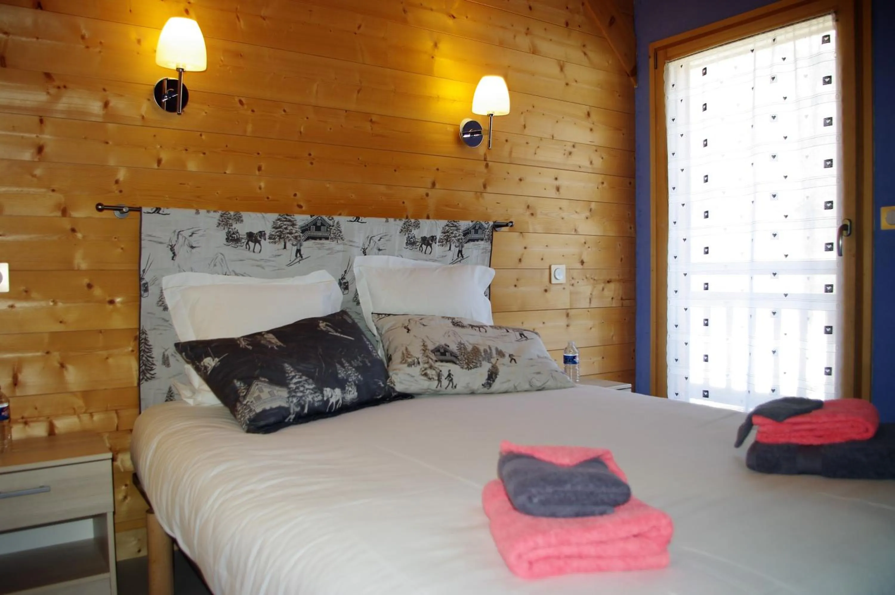Bed in Chalet aux 3 biches