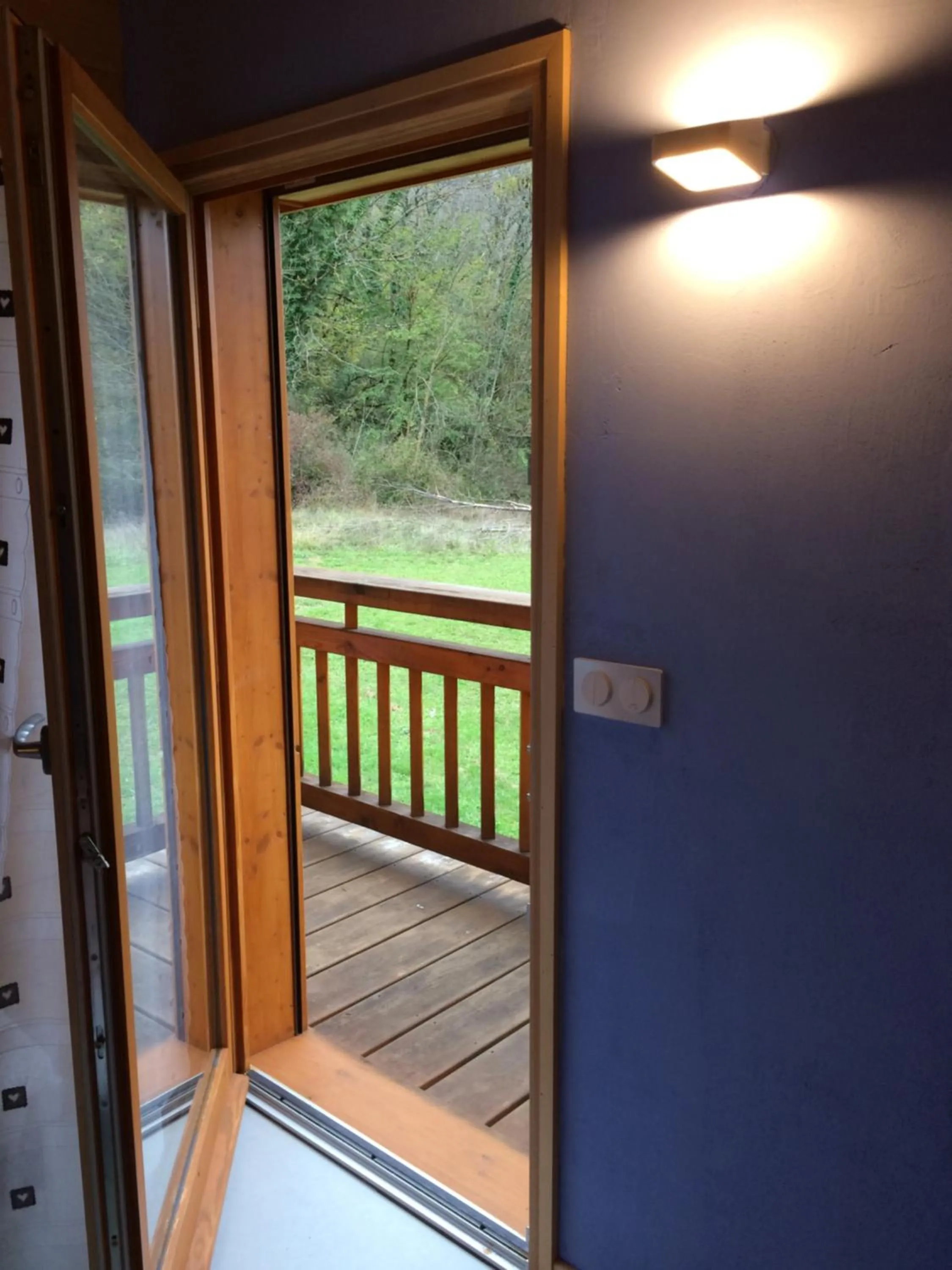 Balcony/Terrace in Chalet aux 3 biches