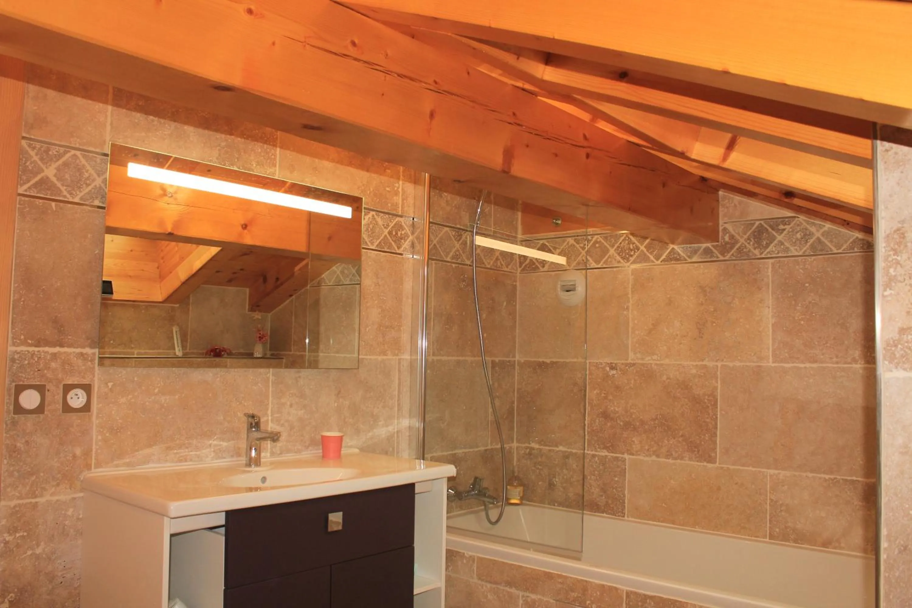 Bathroom in Chalet aux 3 biches