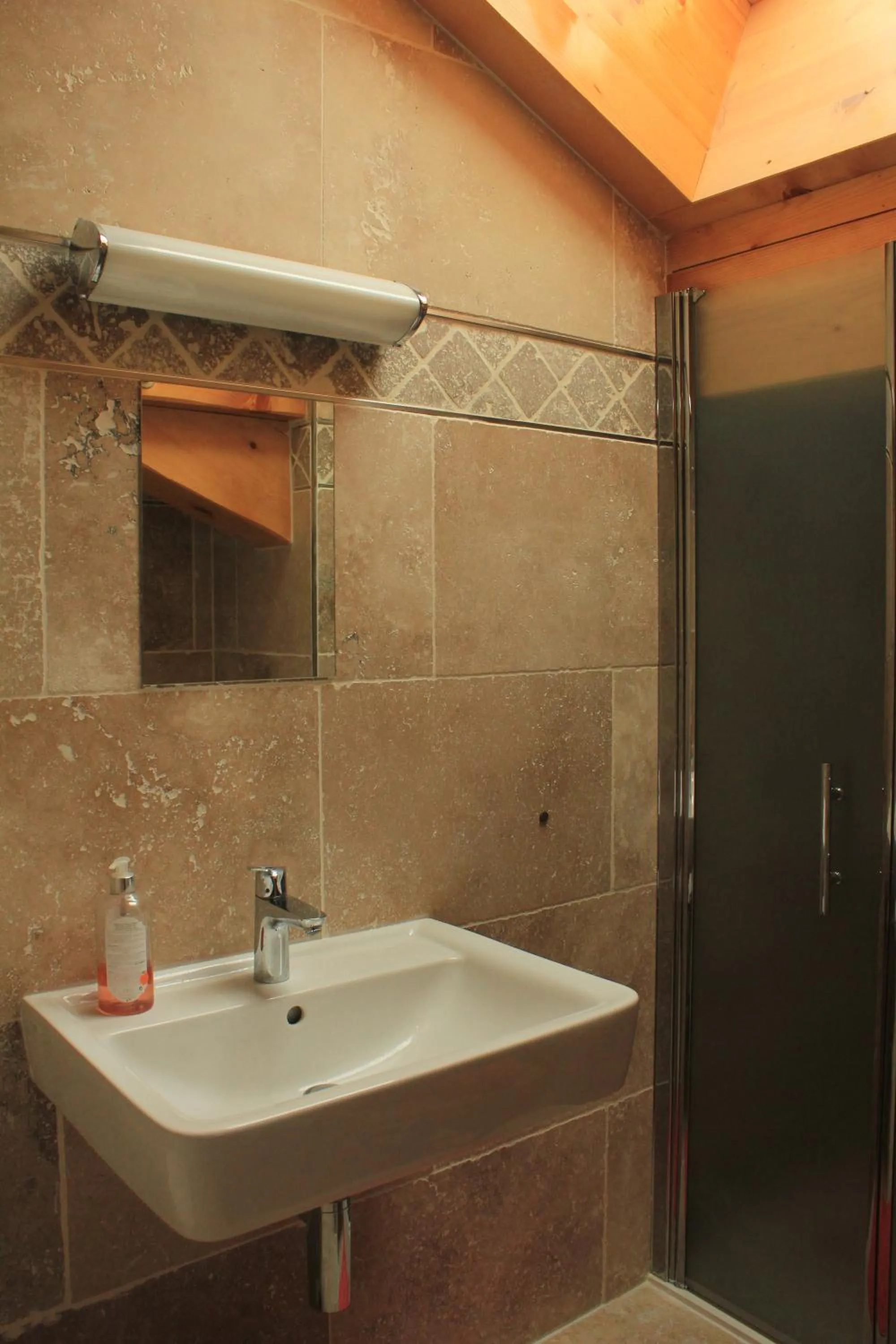 Shower in Chalet aux 3 biches