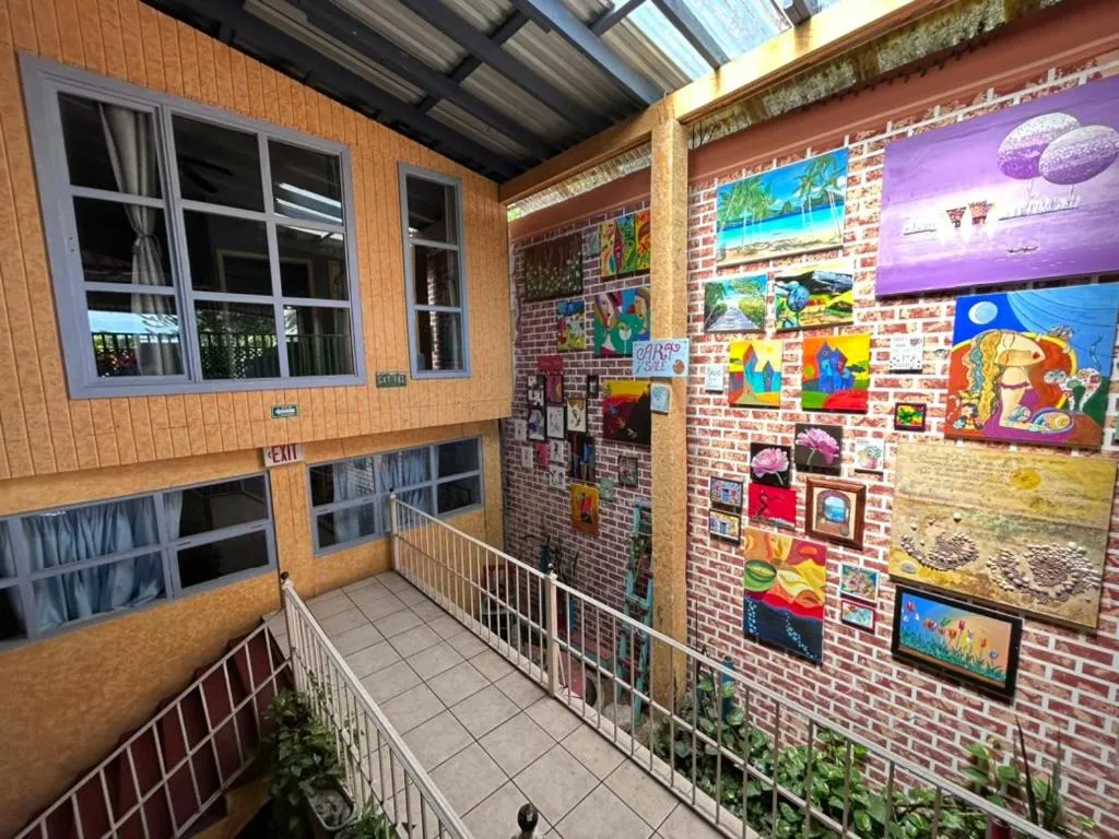 Patio in Hotel El Delfin