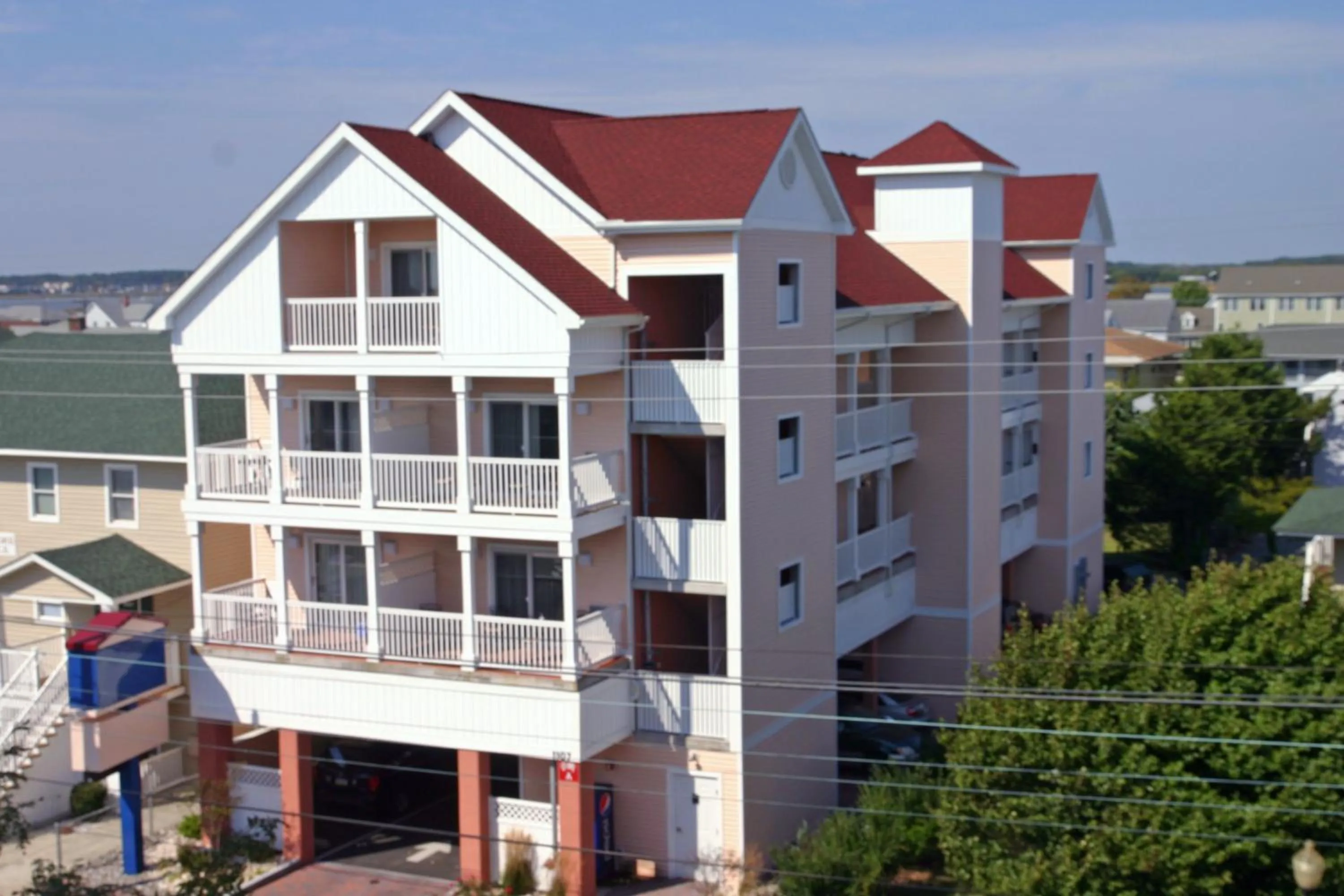 Bird's eye view in Monte Carlo Condos Ocean City