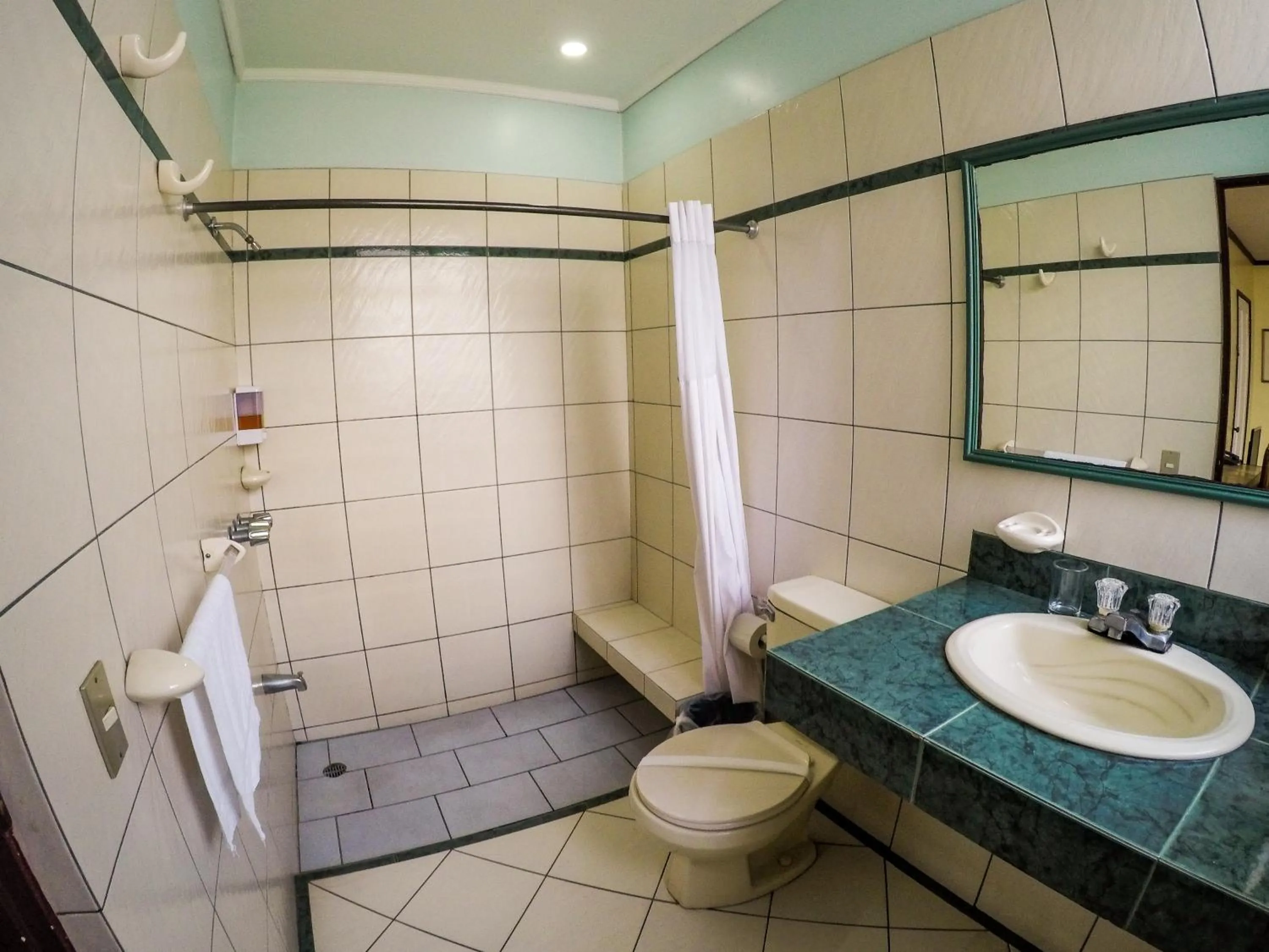 Shower in La Bergerac Boutique Hotel