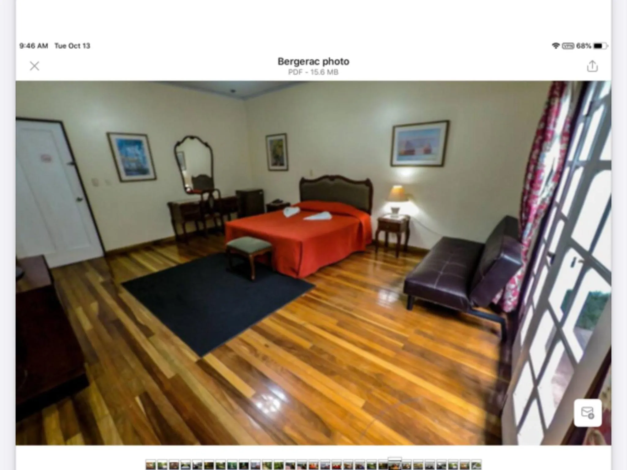 Bed in La Bergerac Boutique Hotel