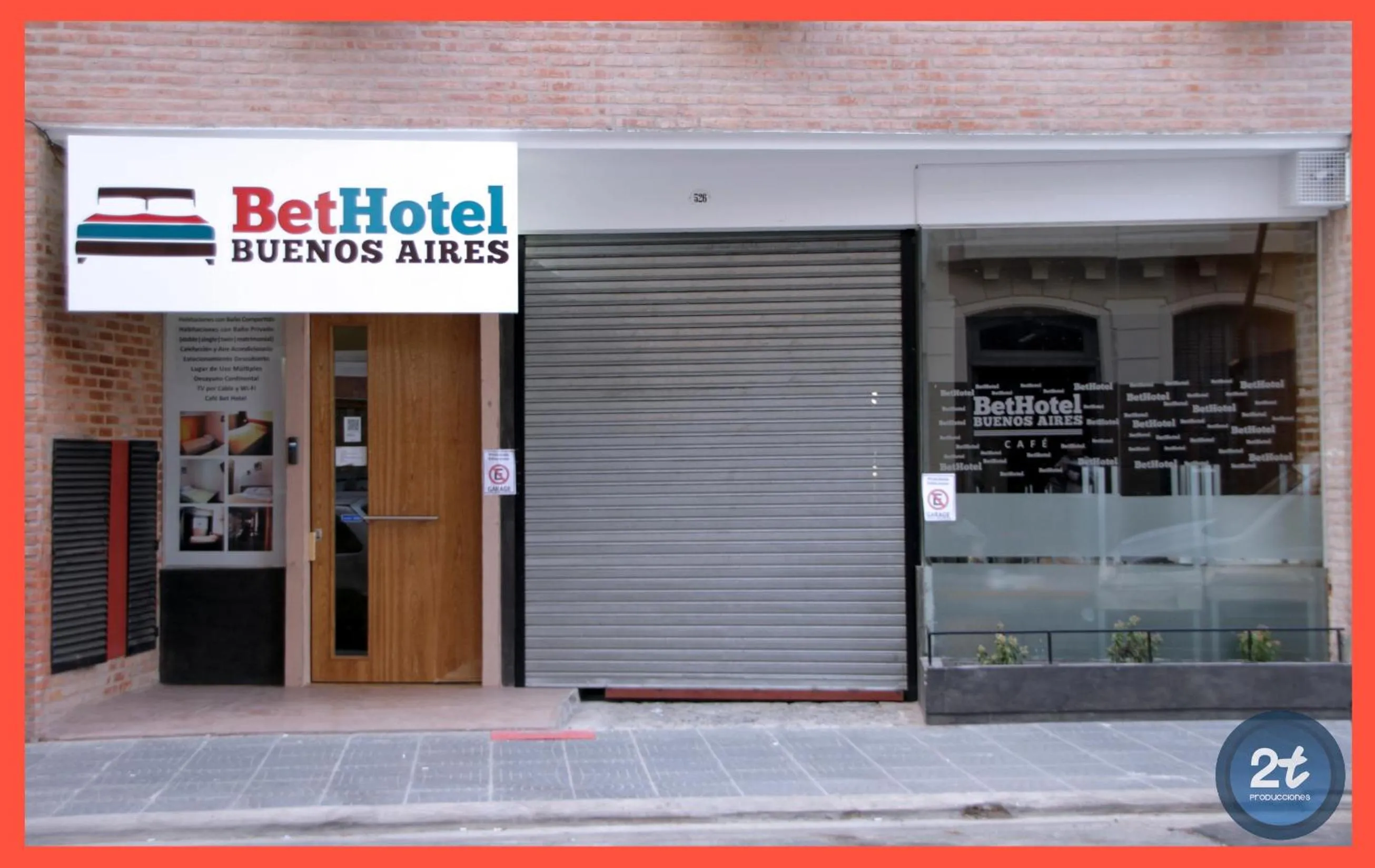 Facade/entrance in Bet Hotel Buenos Aires