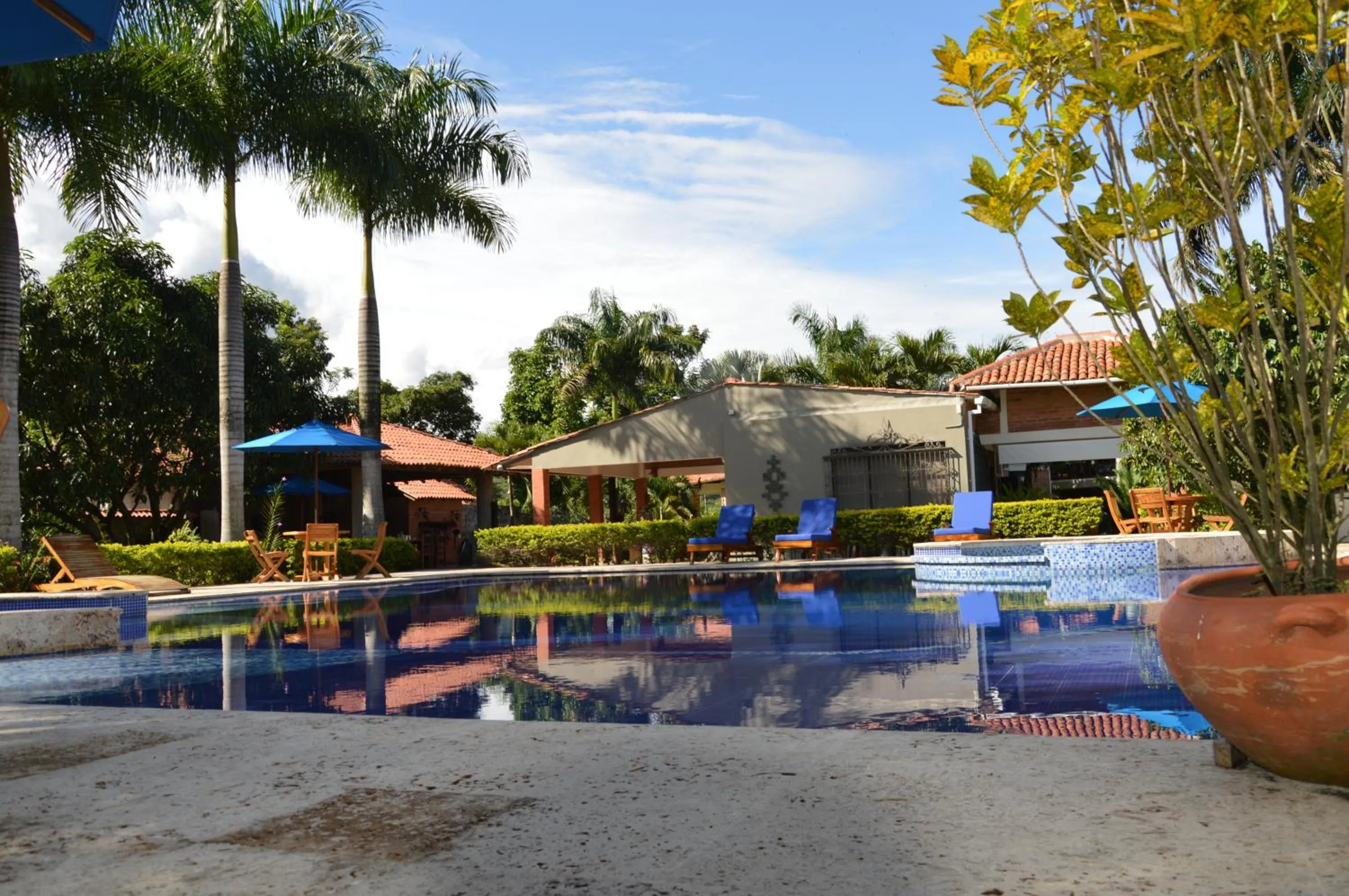 Swimming pool in Hotel Boutique Villas de San Sebastián