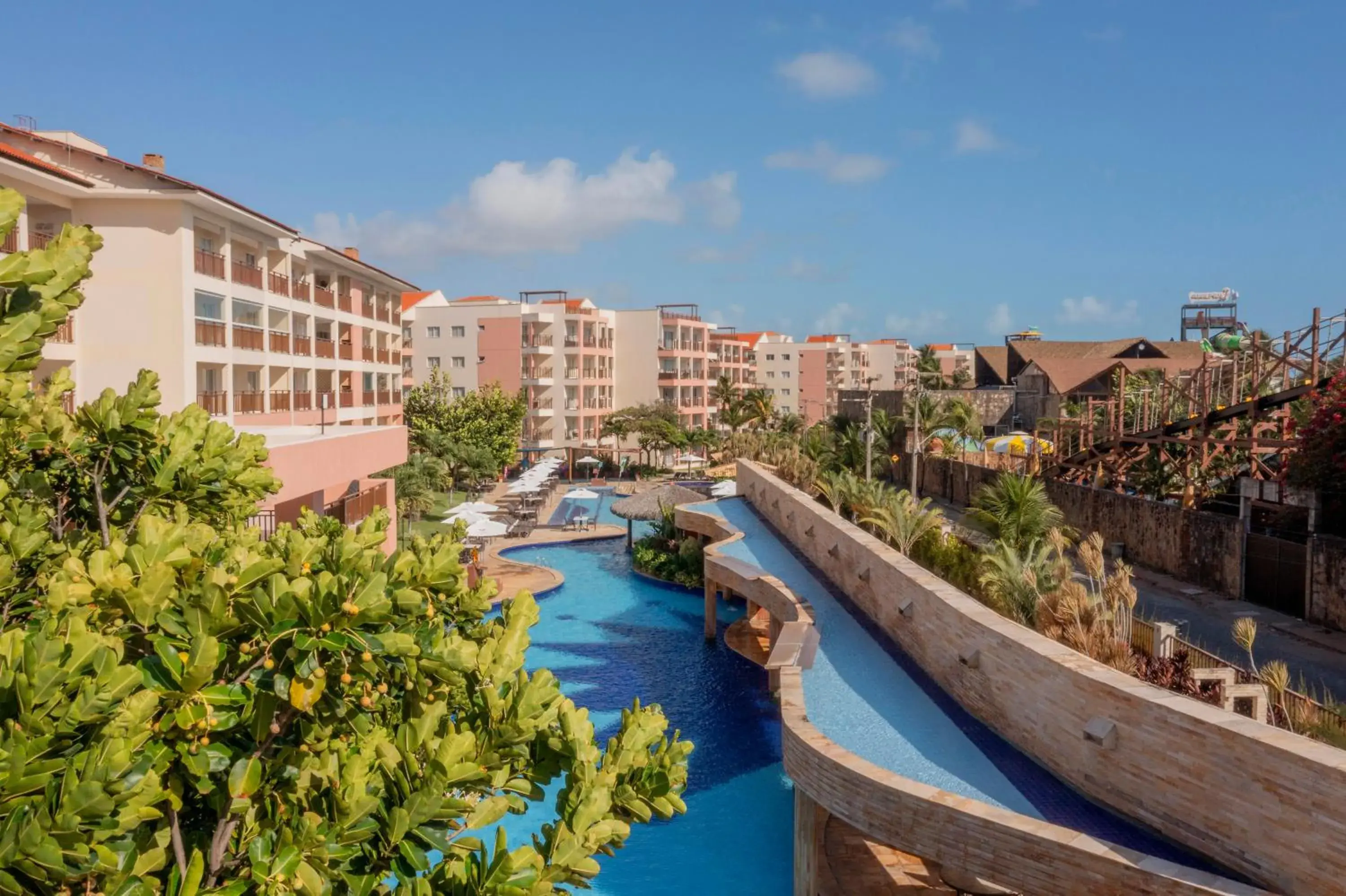 Pool view in Beach Park Resort - Wellness Pool view in Beach Park Resort - Wellness