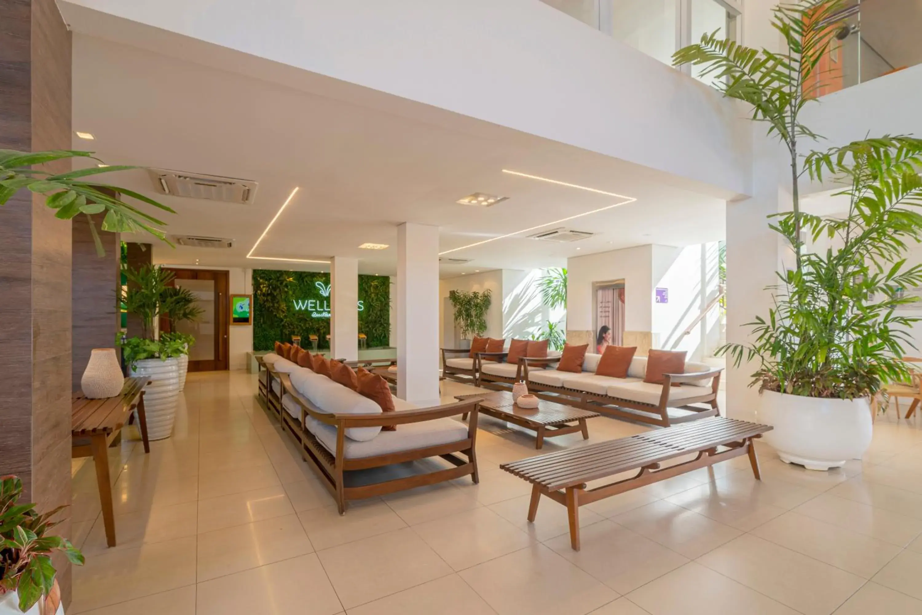 Lobby or reception in Beach Park Resort - Wellness Lobby or reception in Beach Park Resort - Wellness