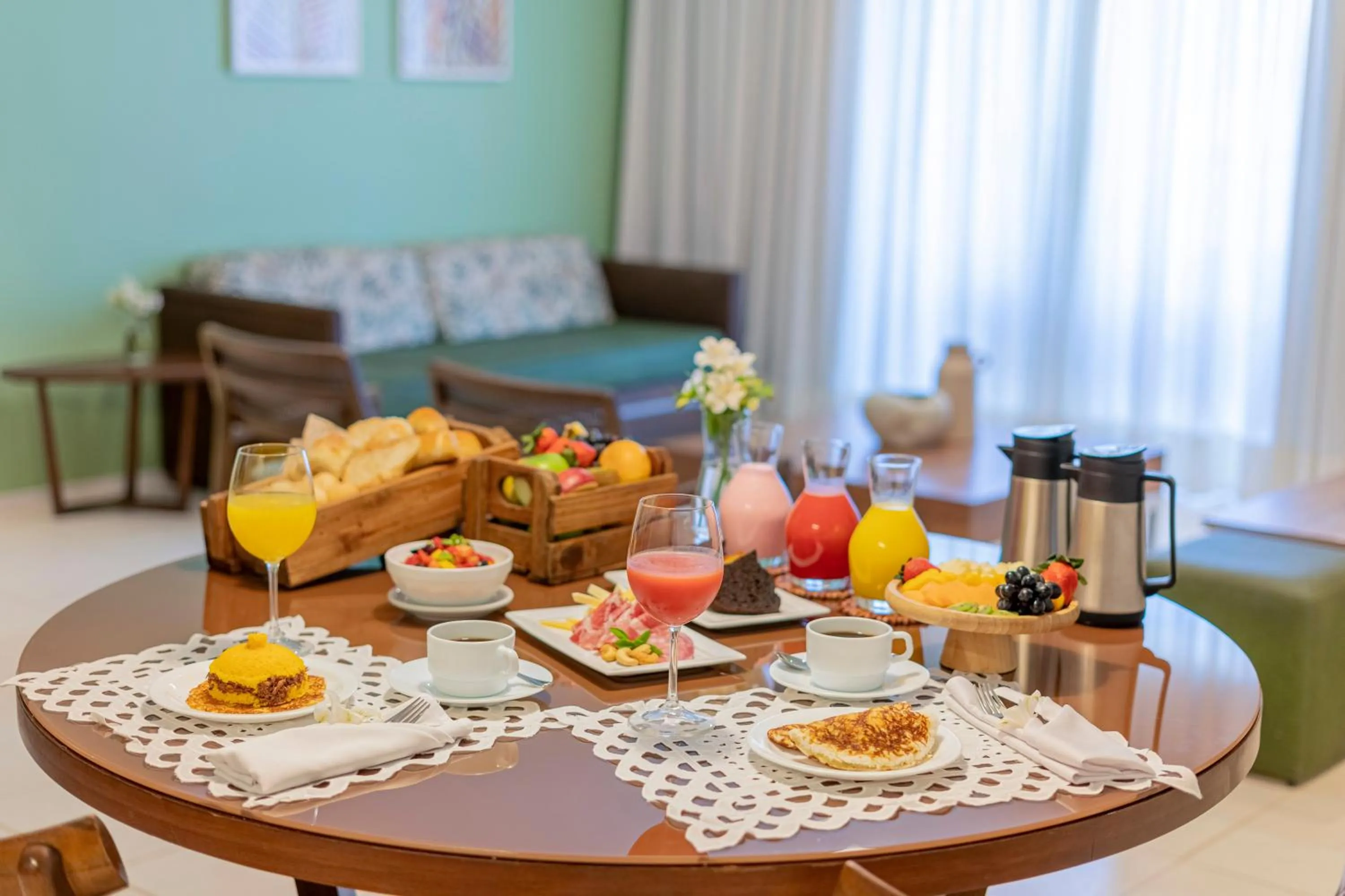 Breakfast in Beach Park Resort - Wellness