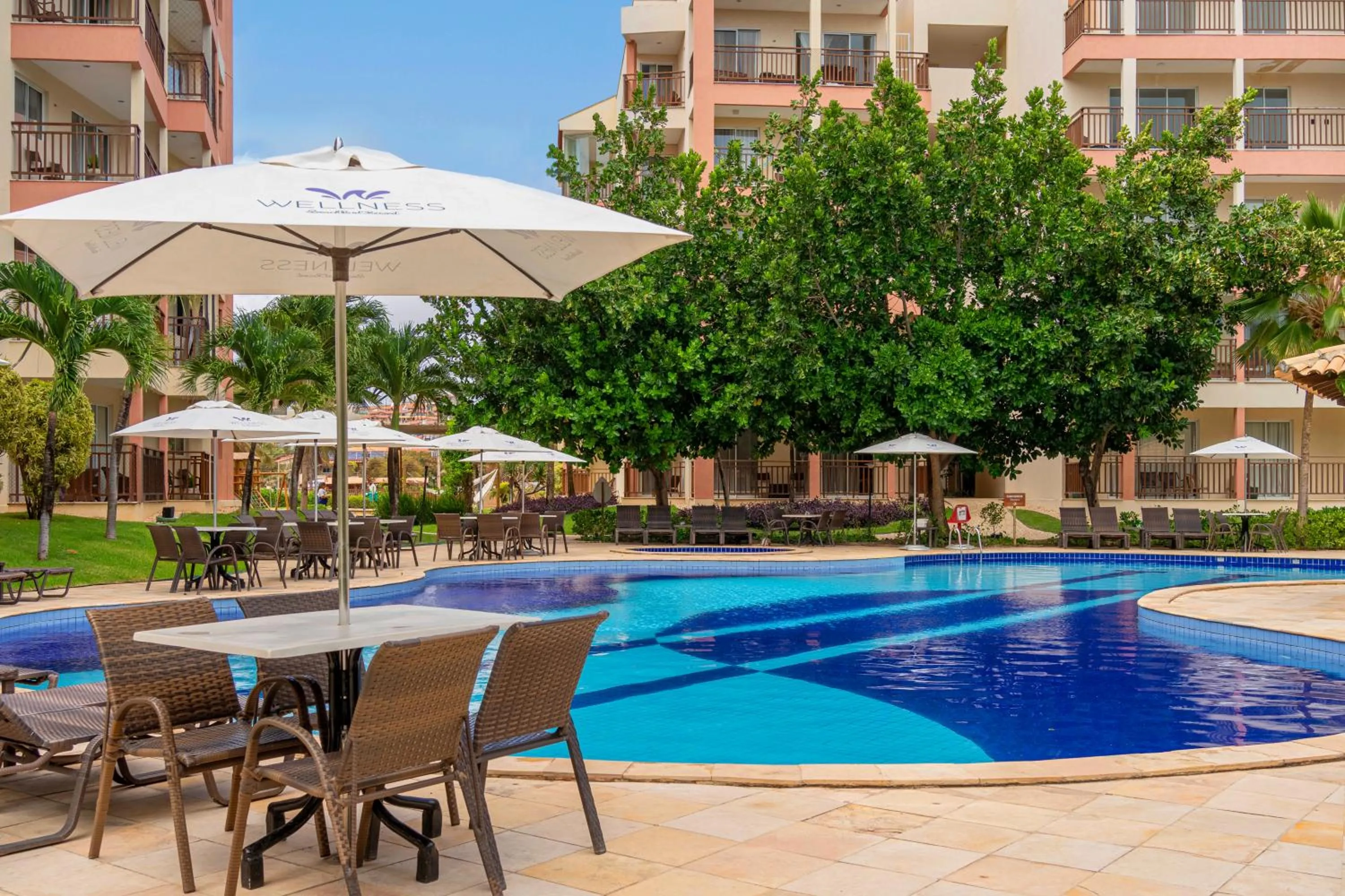 Swimming pool in Beach Park Resort - Wellness