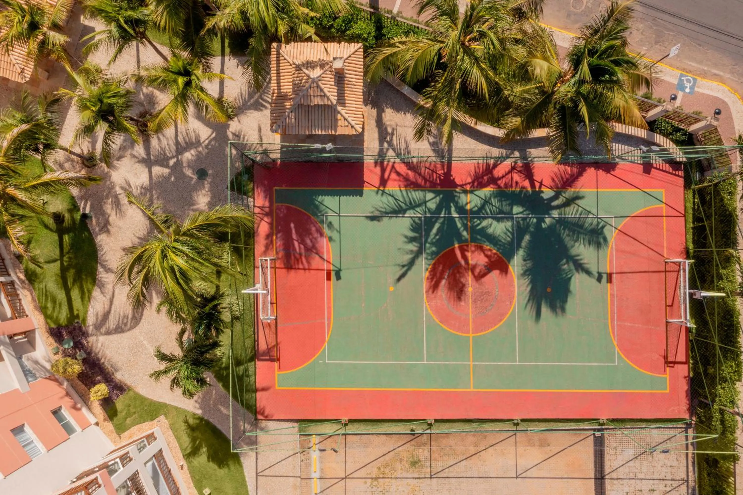 Bird's eye view in Beach Park Resort - Wellness