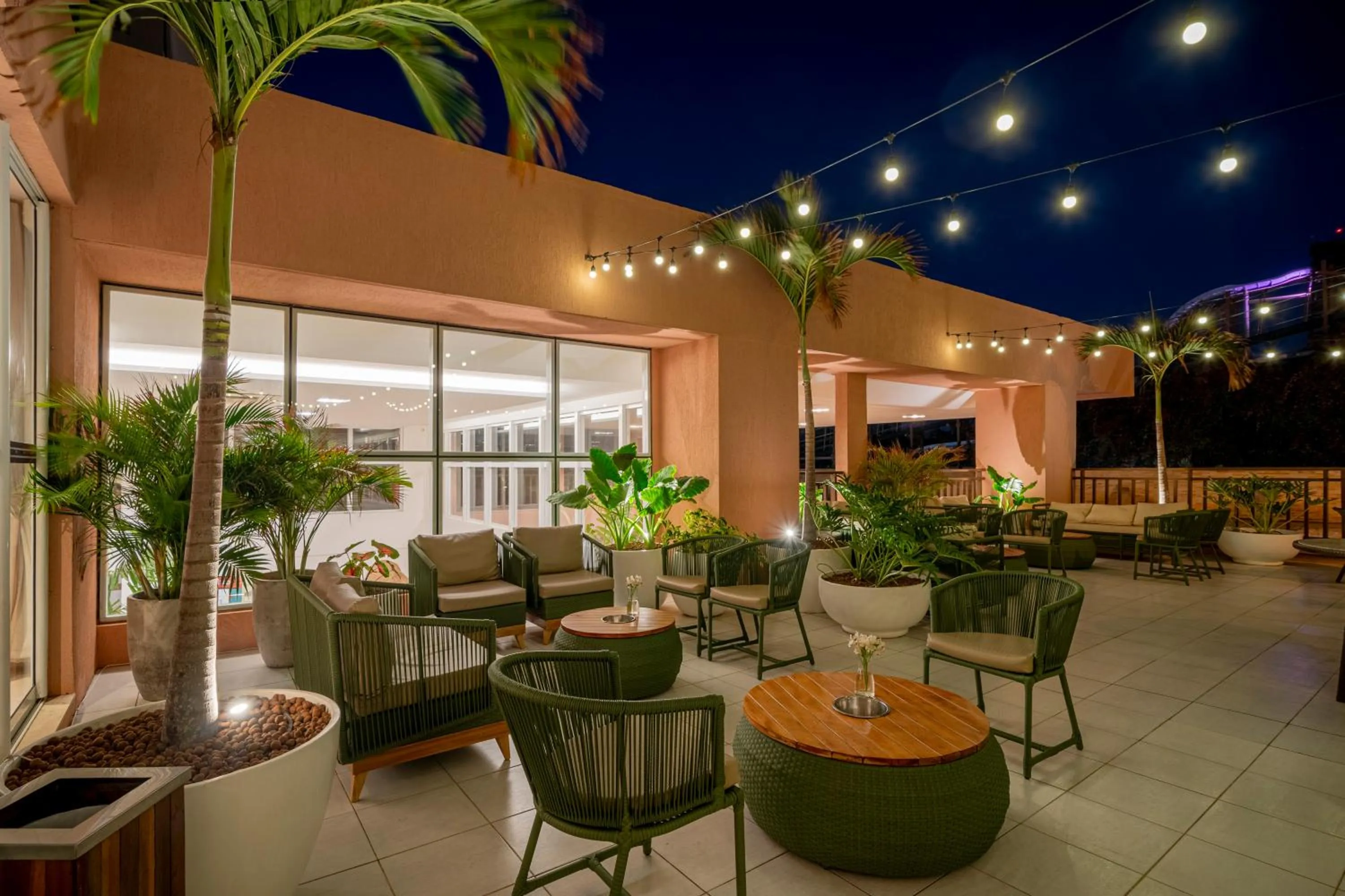 Patio in Beach Park Resort - Wellness